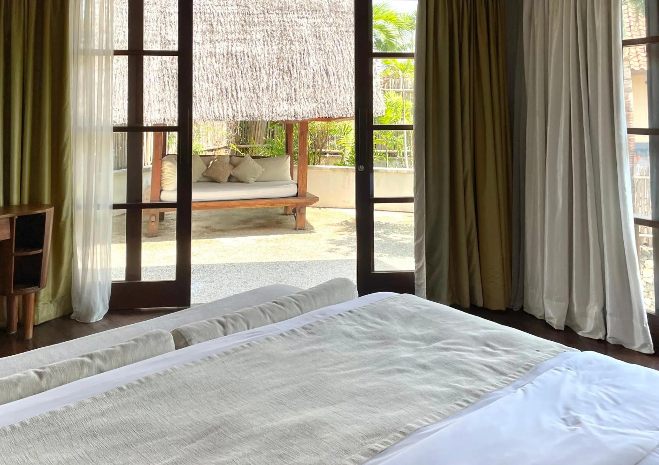 Bedroom, Bed in Villa Kubu Seminyak