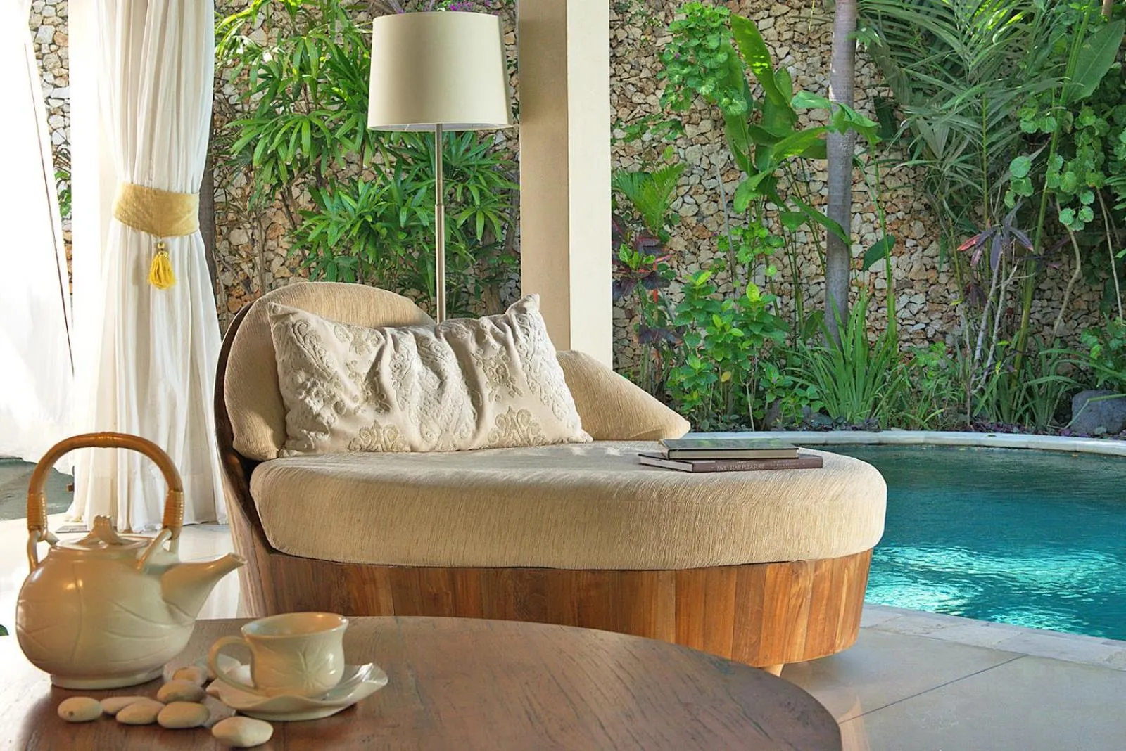 Seating area in Villa Kubu Seminyak