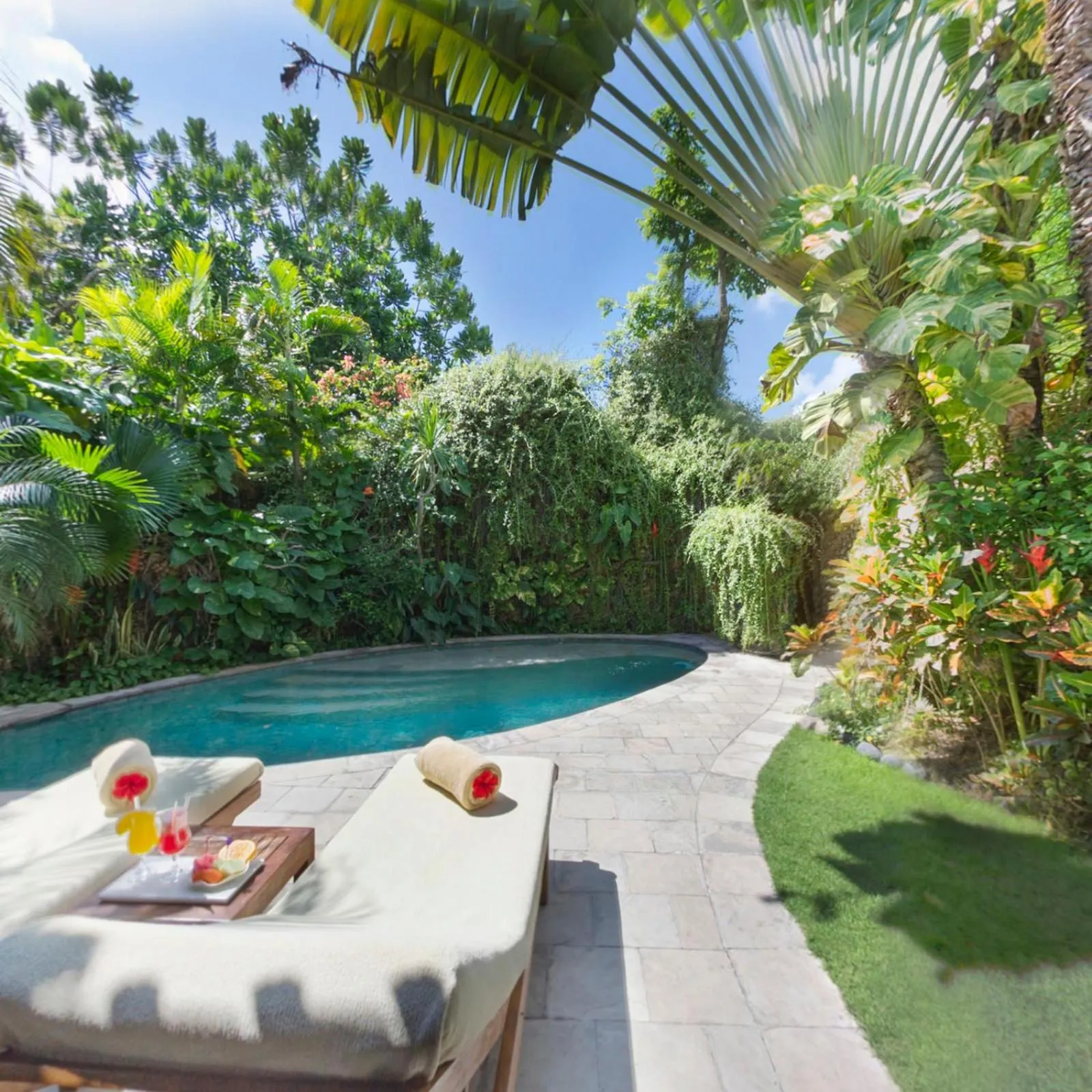 Natural landscape in Villa Kubu Seminyak