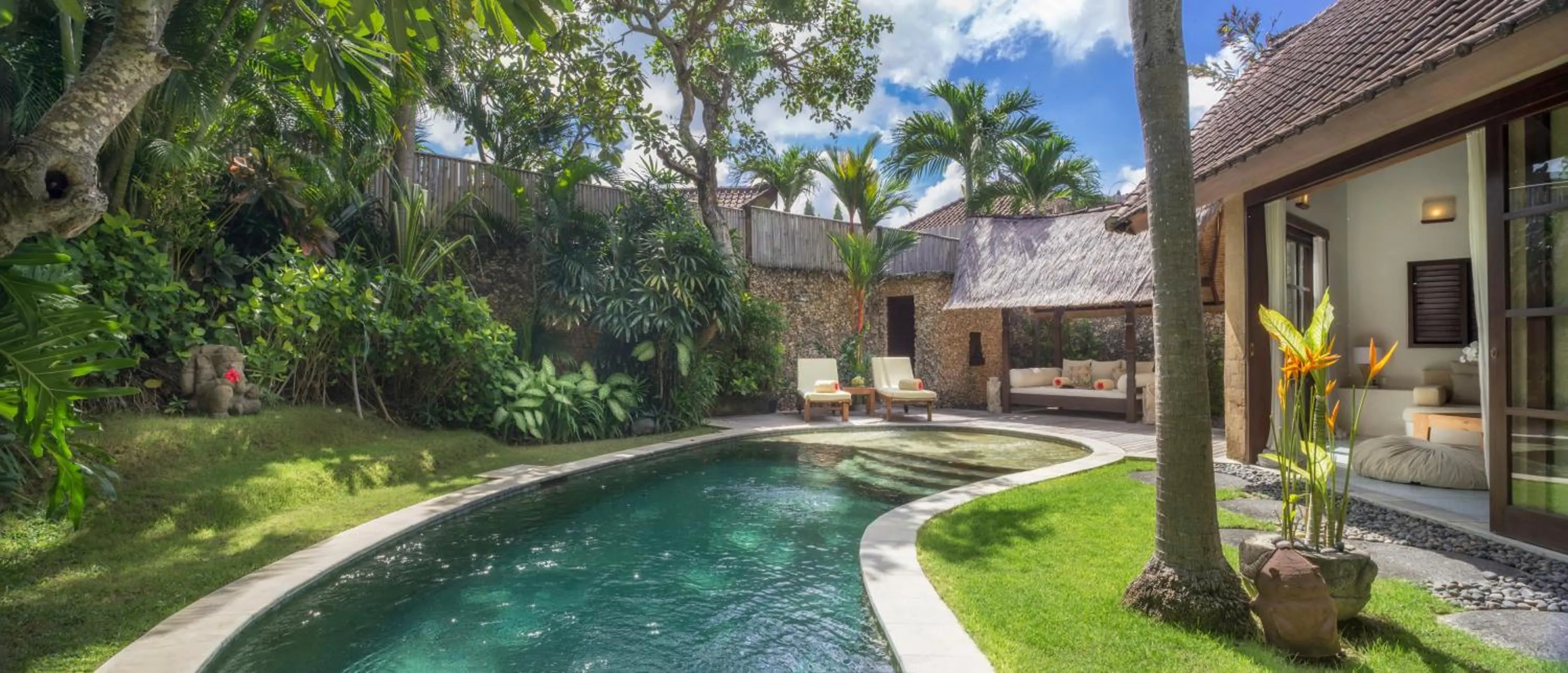 Property building in Villa Kubu Seminyak