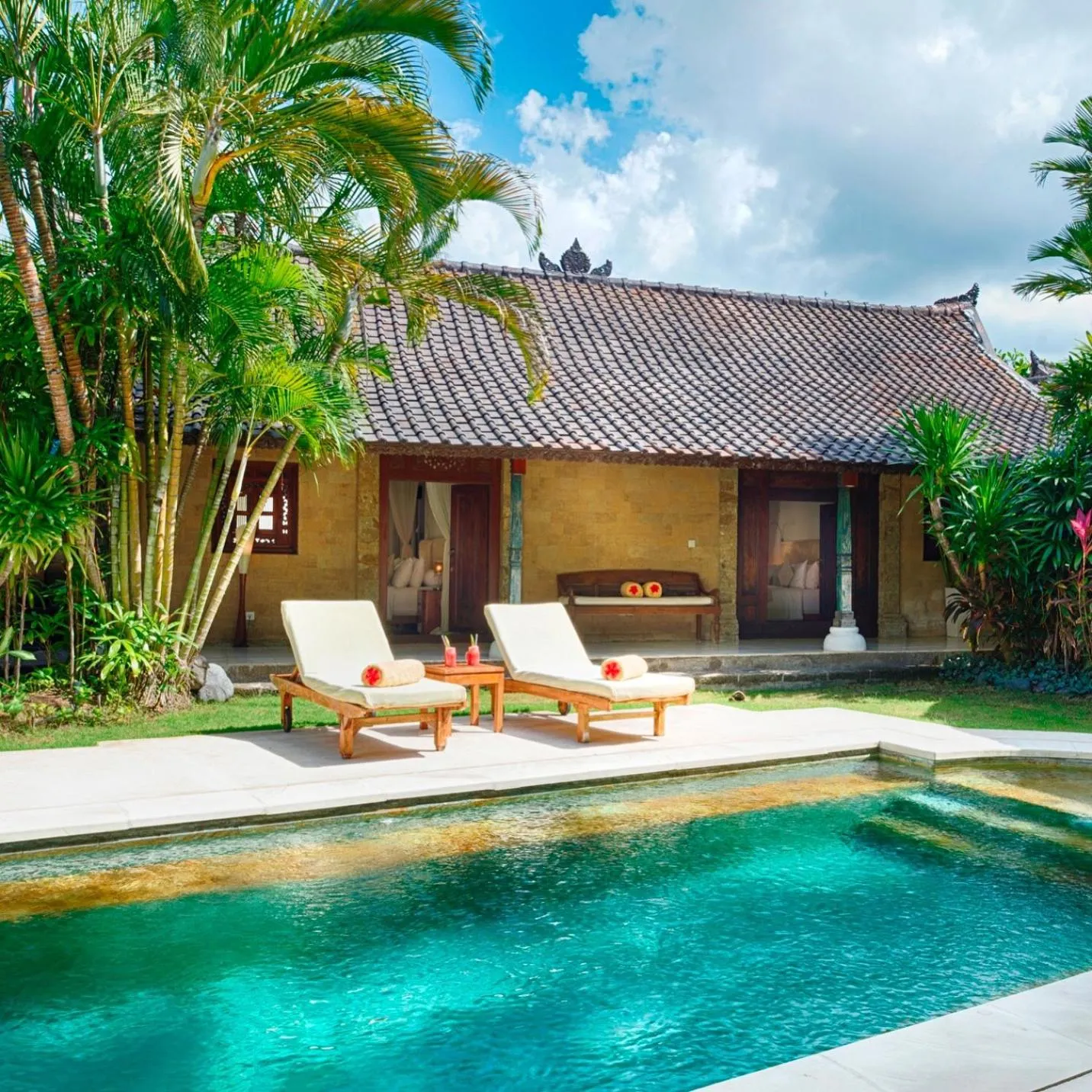 Property building in Villa Kubu Seminyak