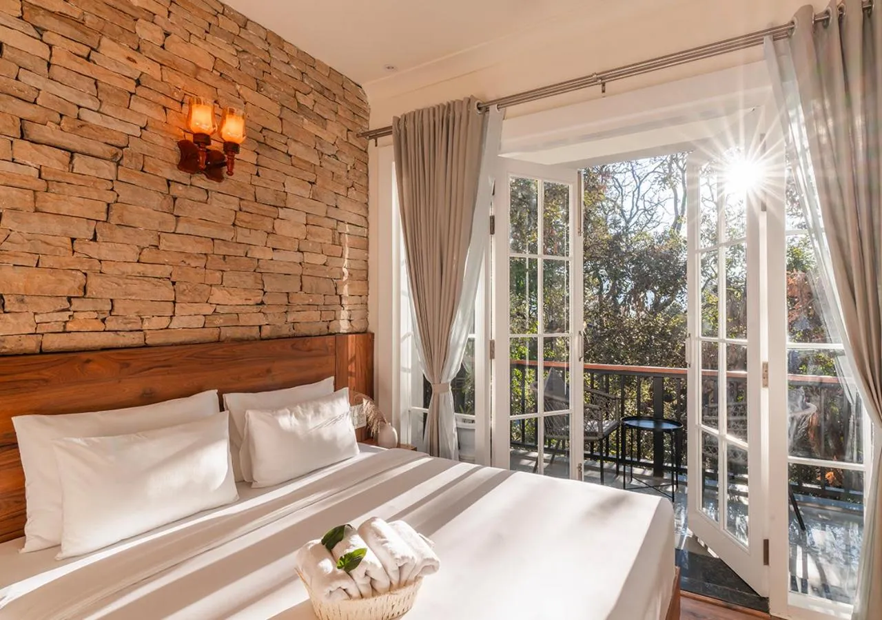 View (from property/room), Bed in Moustache Bhimtal Luxuria, Nainital