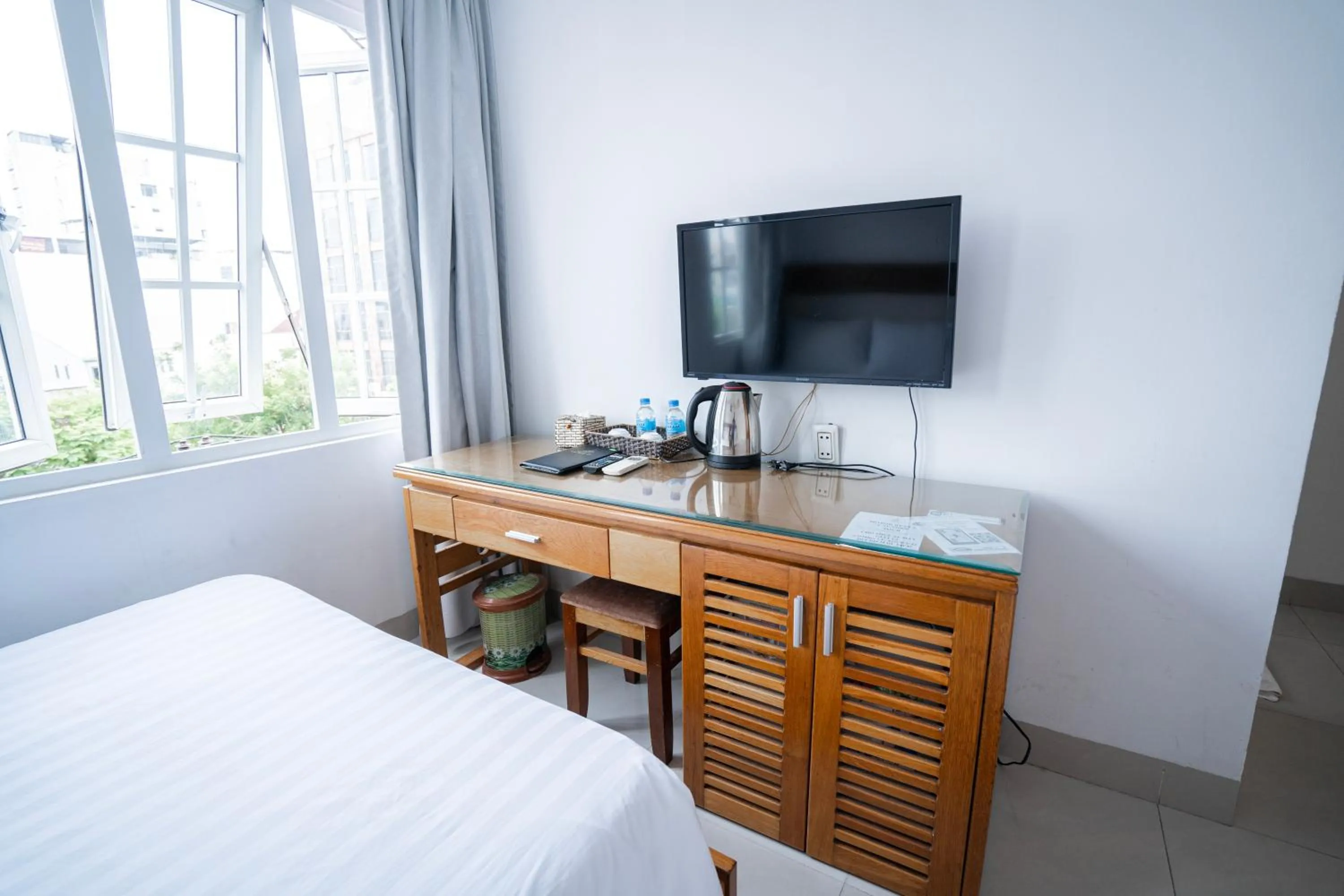 TV and multimedia, Bed in Sea Castle Hotel