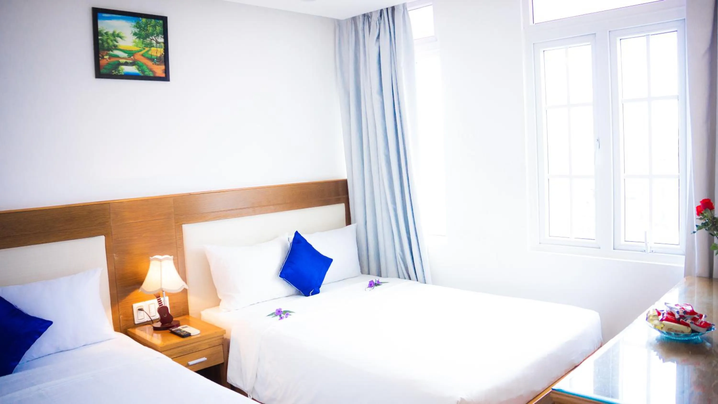 Bedroom, Bed in Sea Castle Hotel