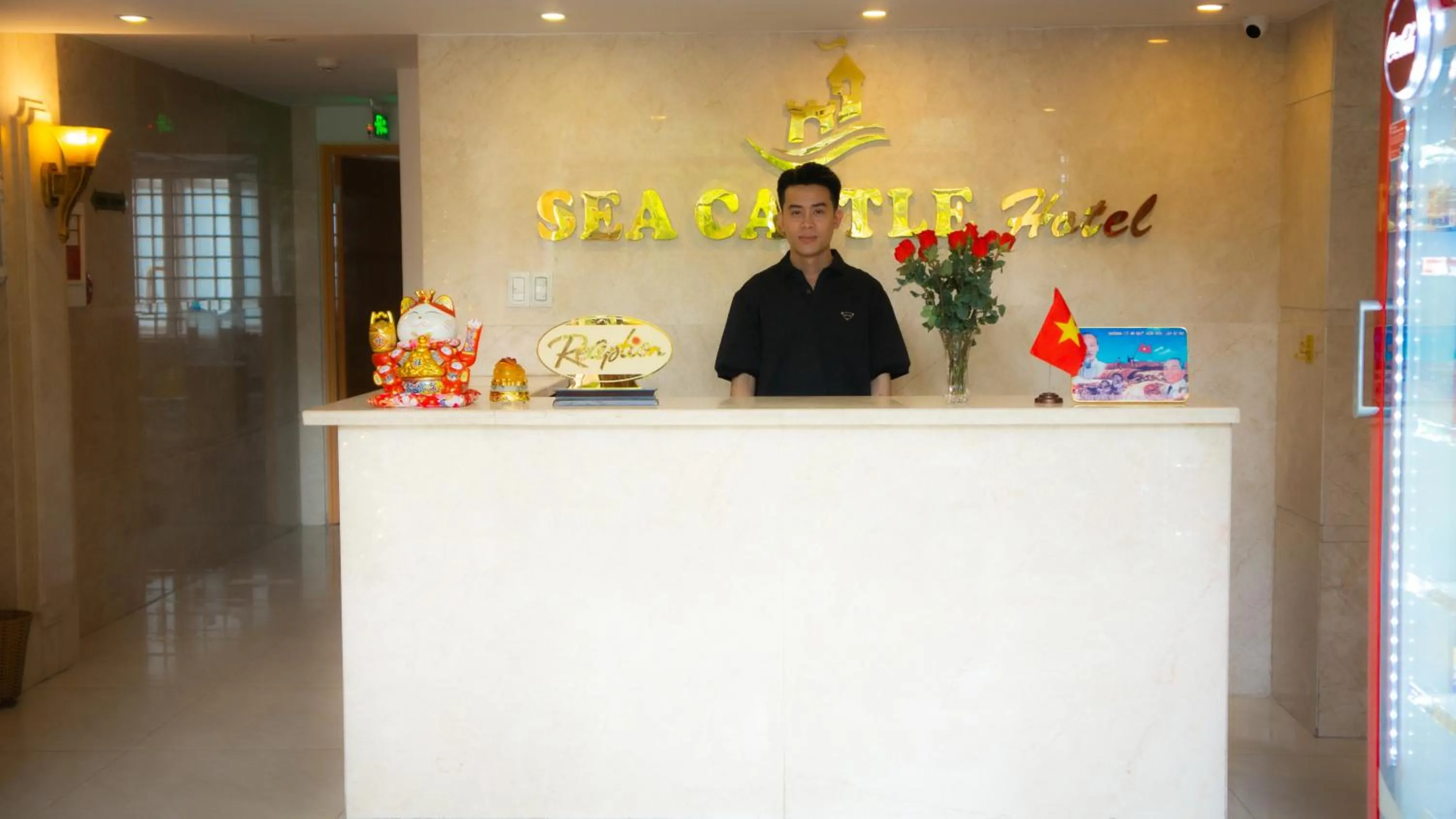Property logo or sign, Lobby/Reception in Sea Castle Hotel