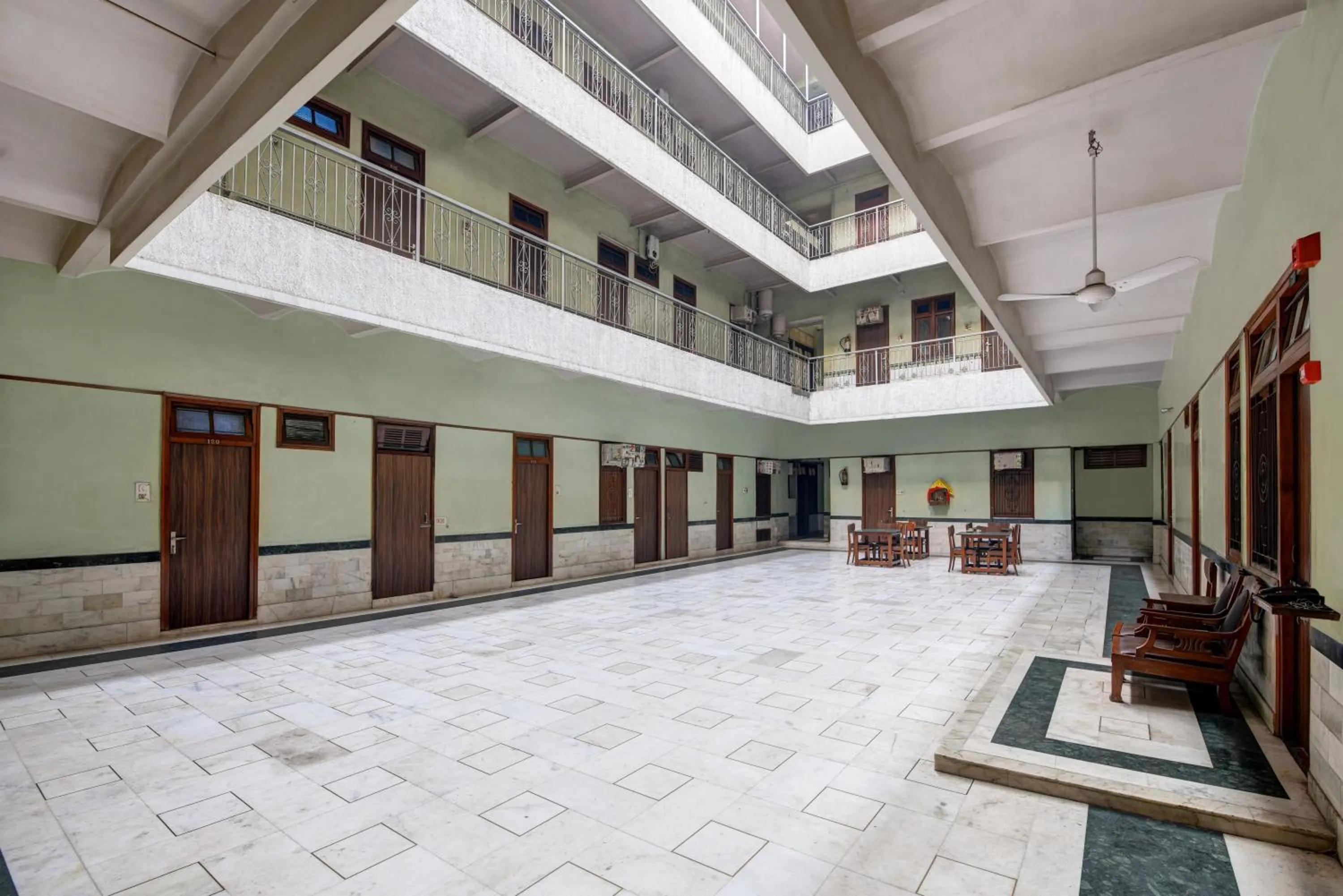 Lobby or reception in New Royal Hotel Just Near Old Delhi Railway Station And Chandni Chowk