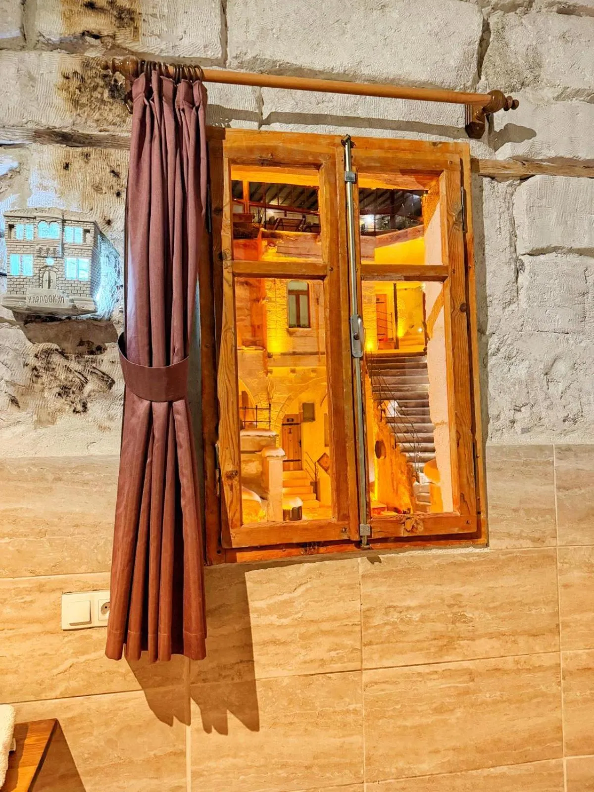 Bathroom in My Cave Suites