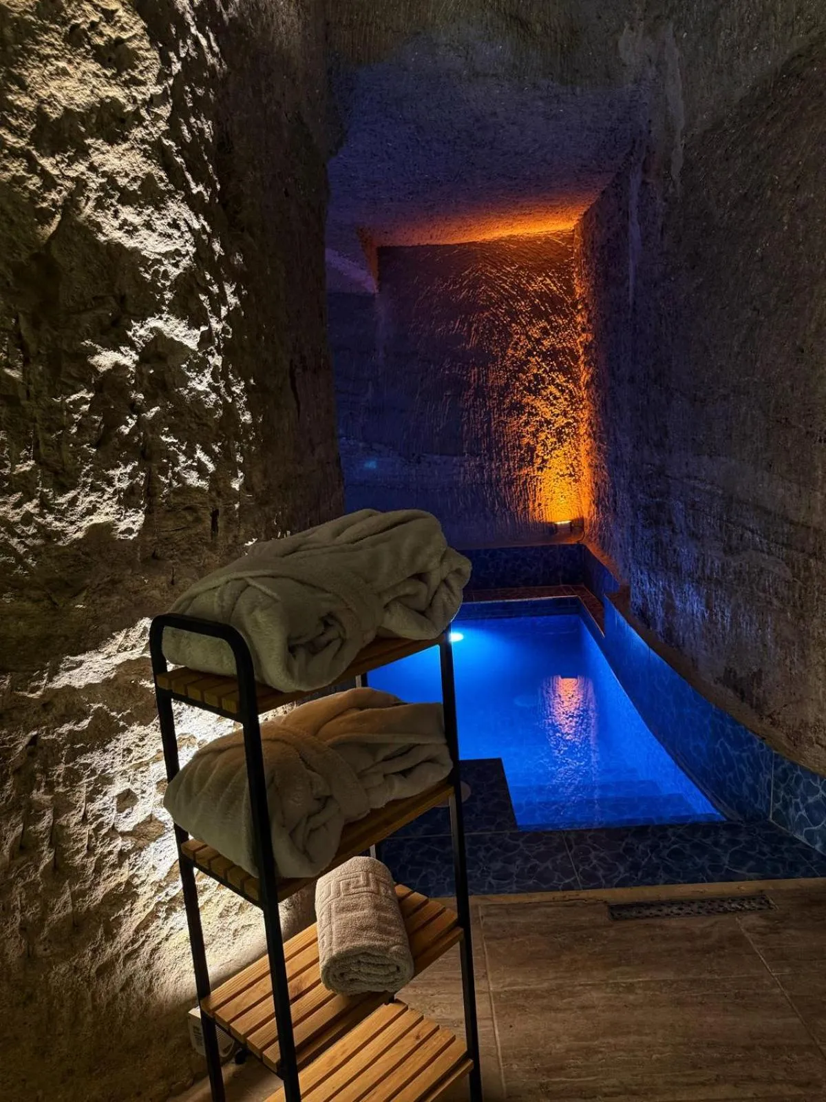 Swimming pool in My Cave Suites