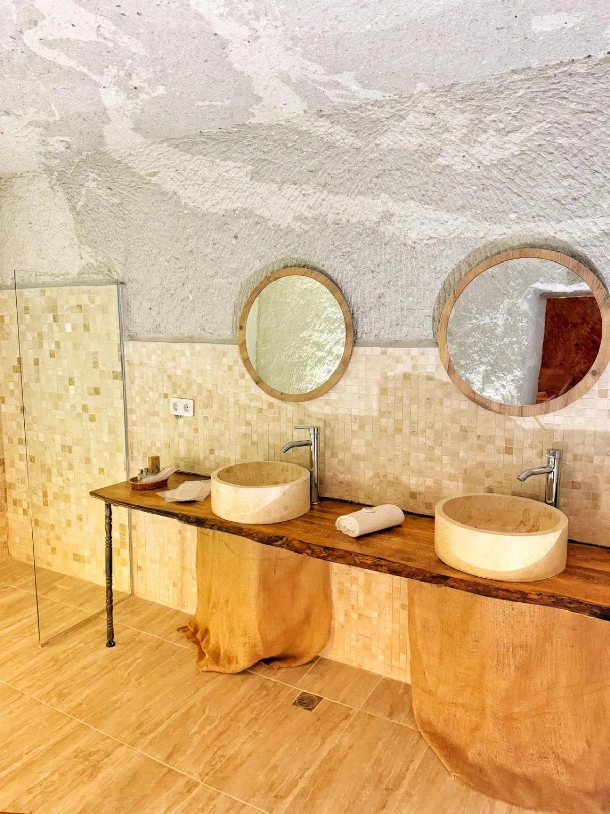 Bathroom in My Cave Suites