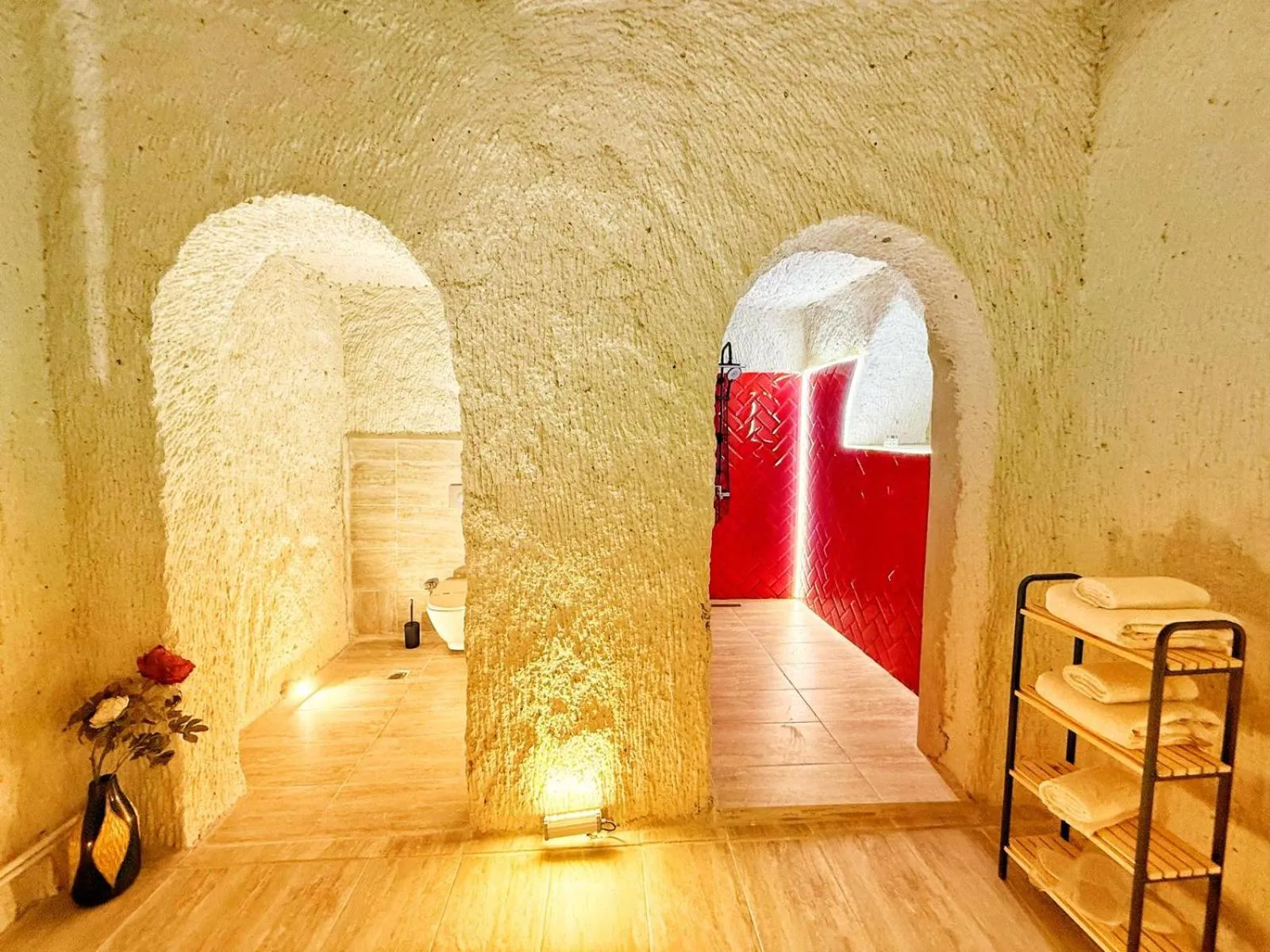 Toilet in My Cave Suites