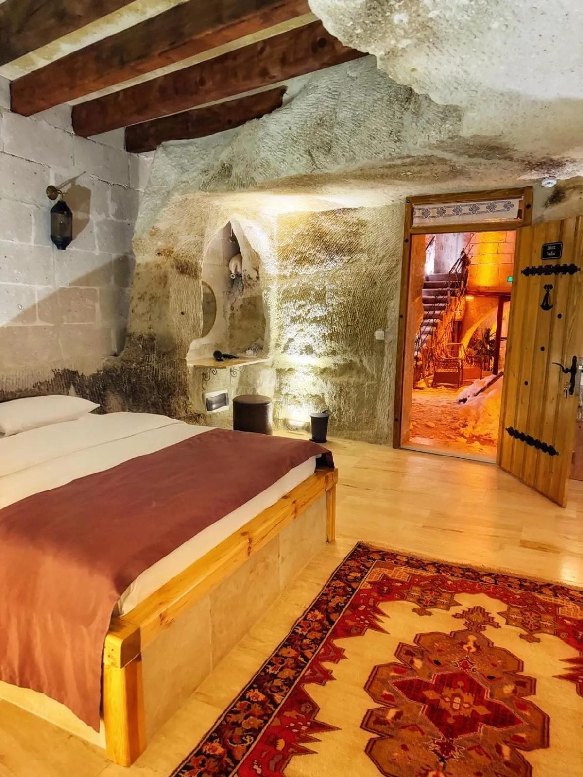 Bedroom, Bed in My Cave Suites