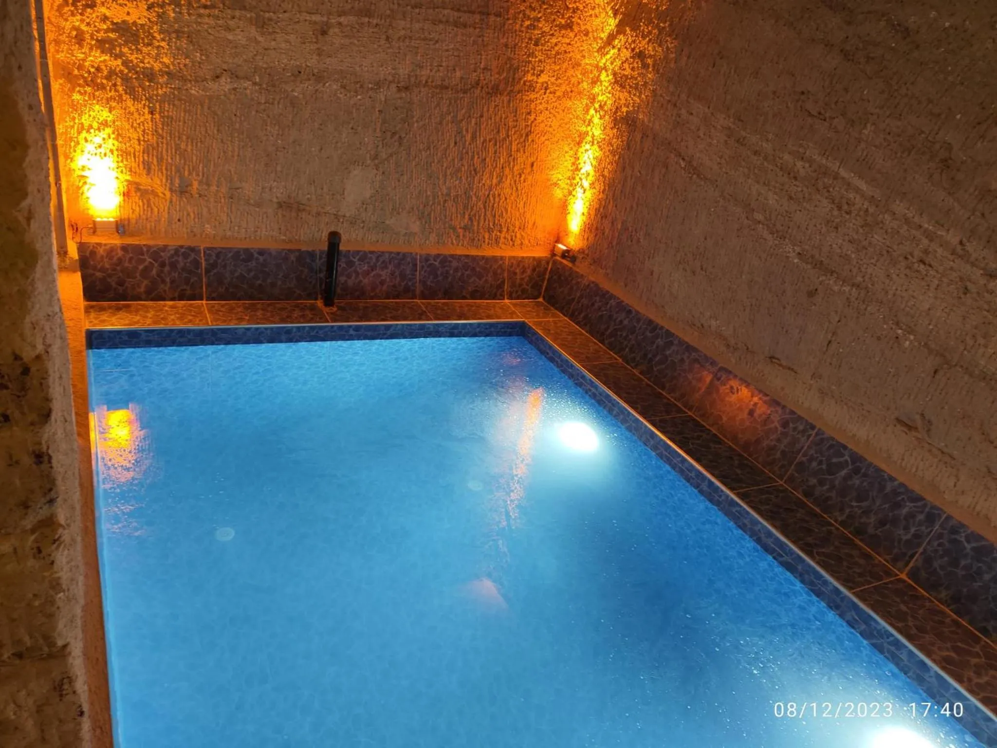 Swimming pool in My Cave Suites