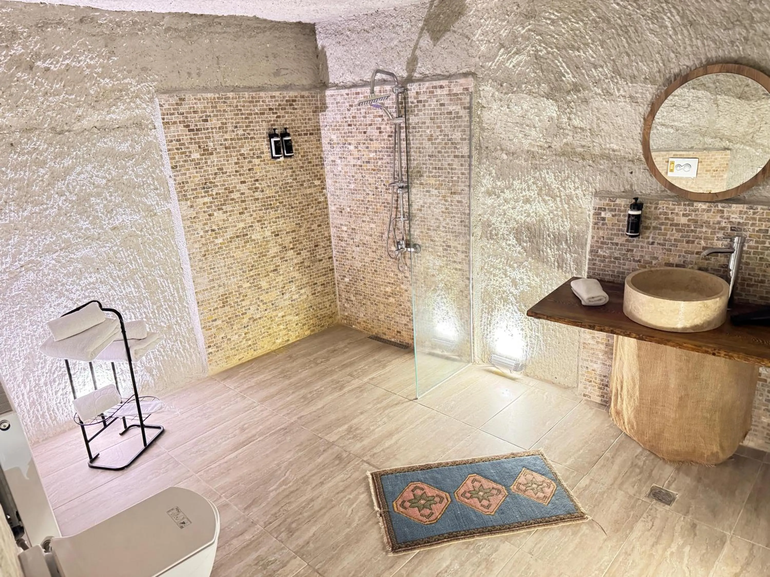 Shower in My Cave Suites