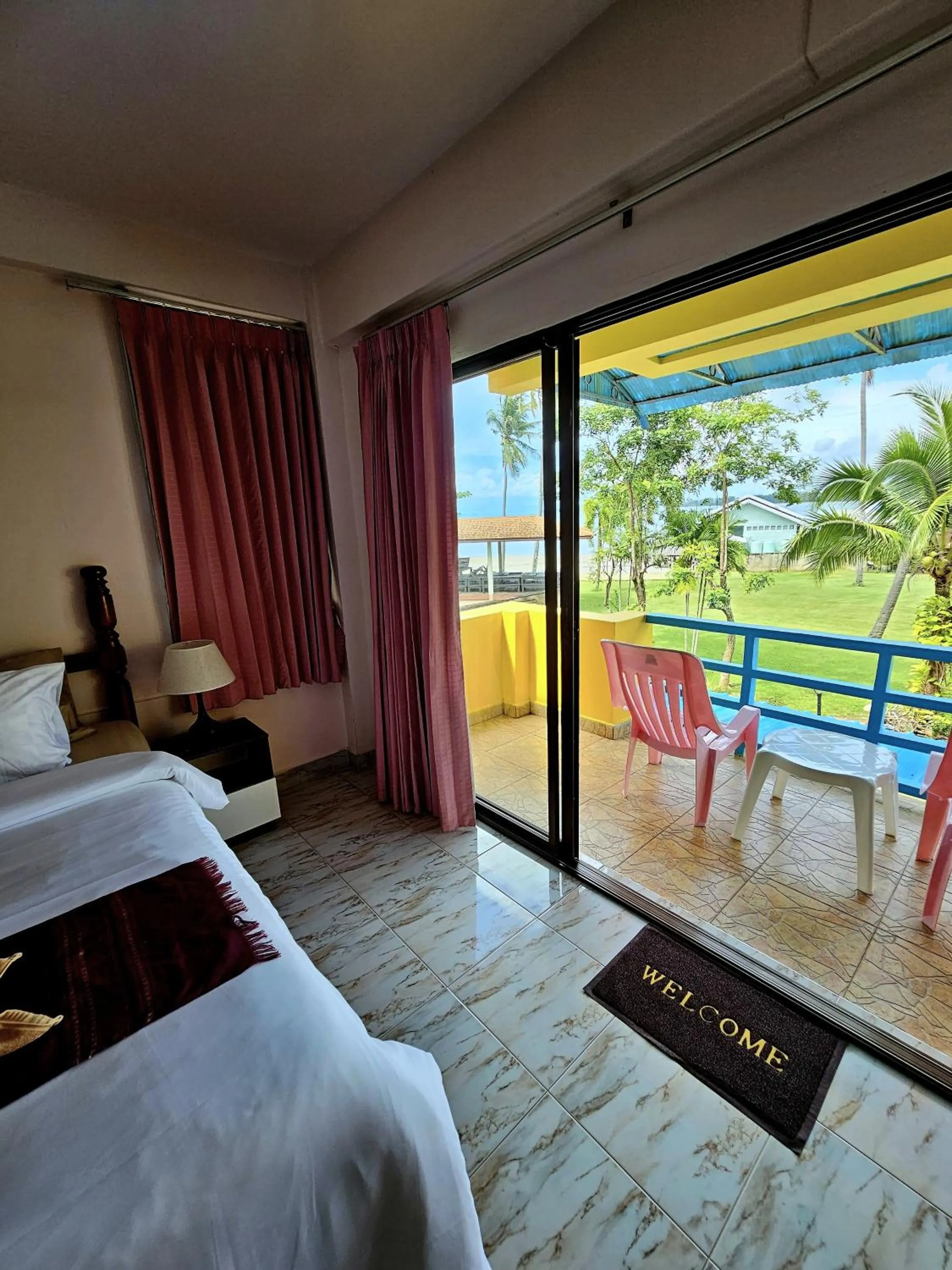 Balcony/Terrace, Bed in Lanta MP Place