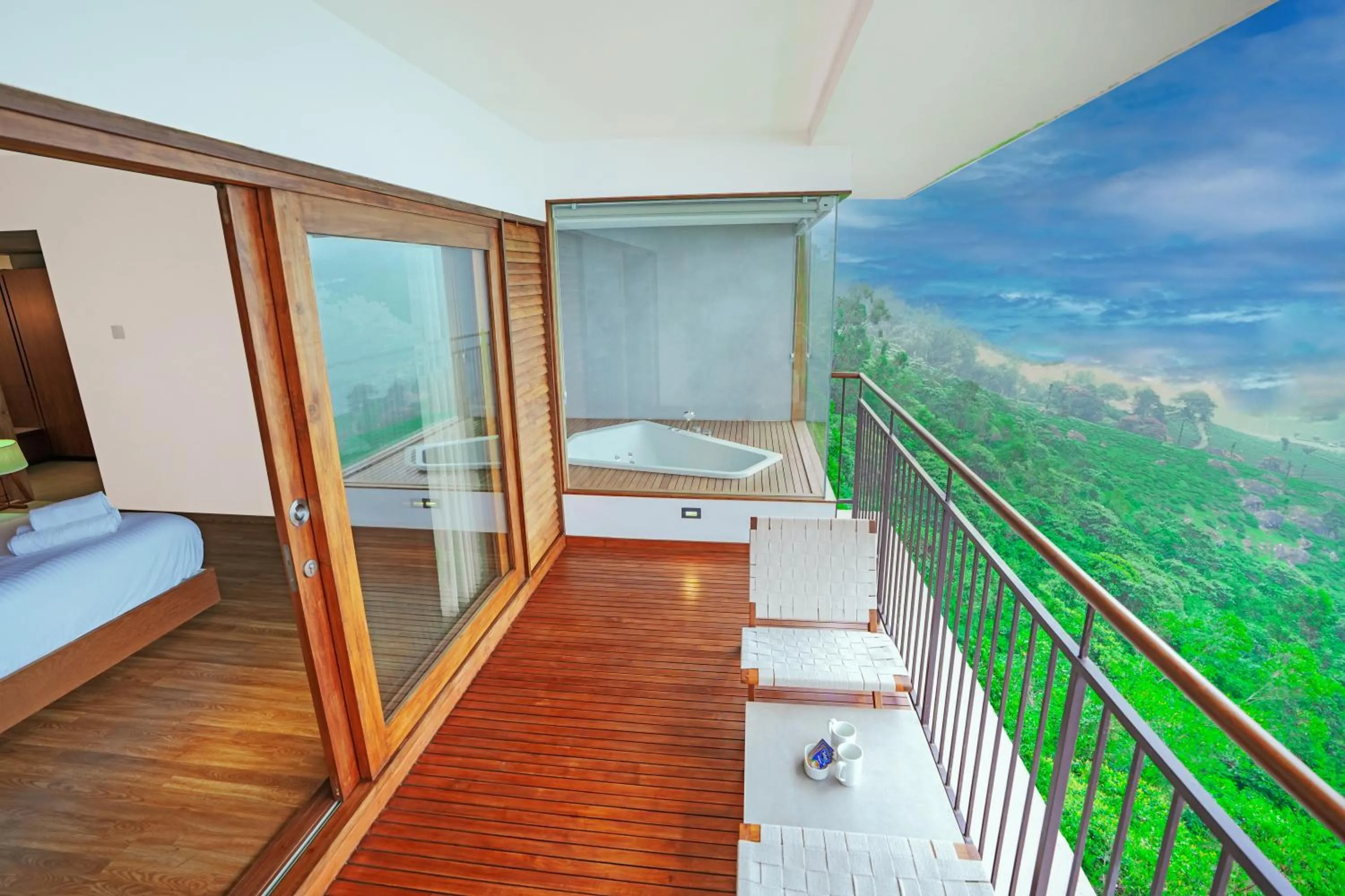 View (from property/room), Bed in The Valle by Kondody Hotels