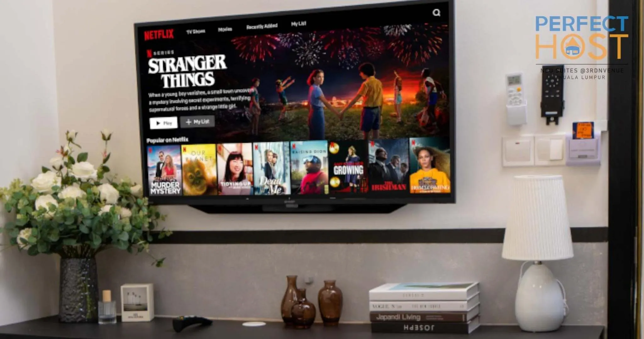 TV and multimedia in Neu Suites @ 3rdNvenue by Perfect Host