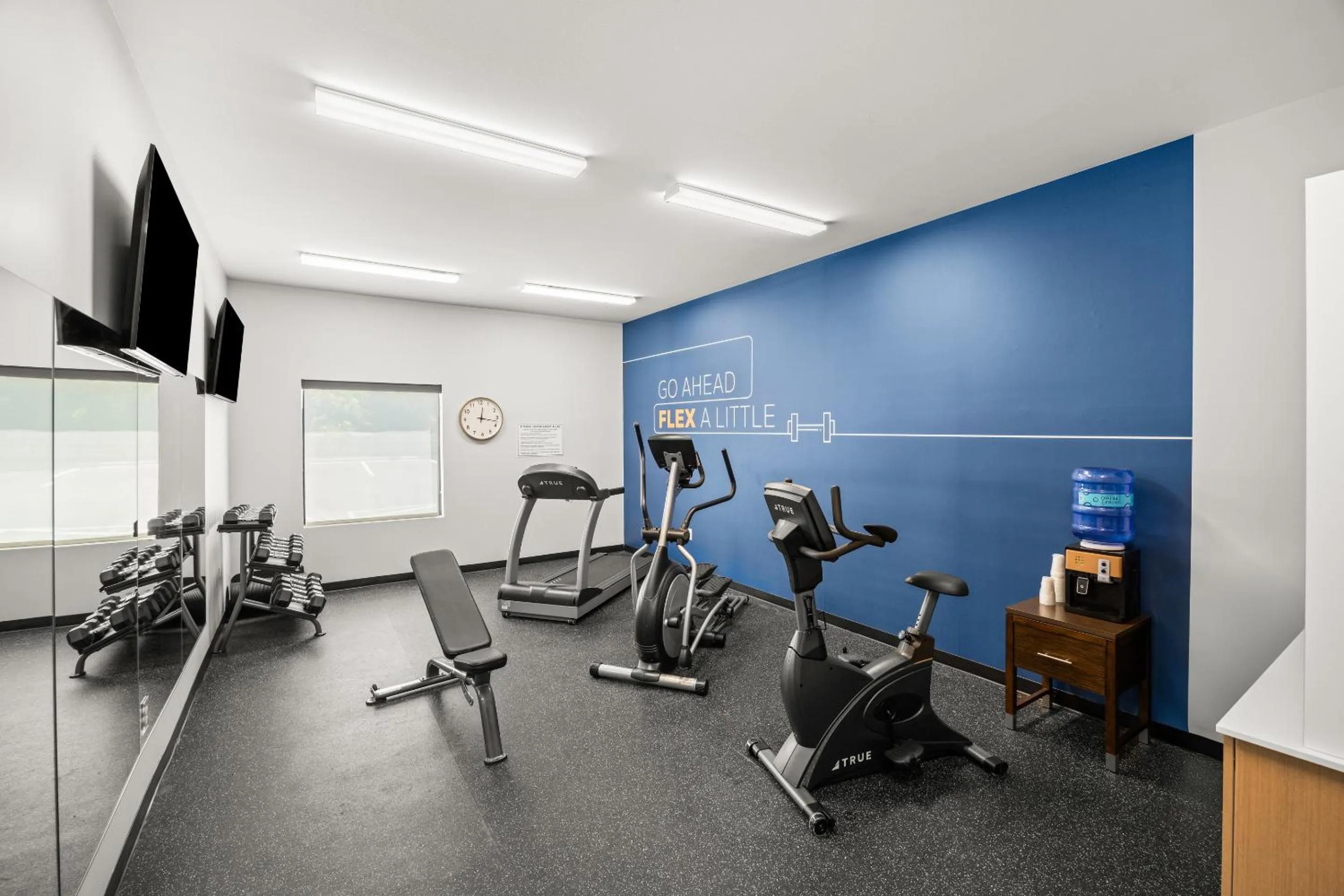 Fitness centre/facilities in Holiday Inn Express Asheville Woodfin by IHG