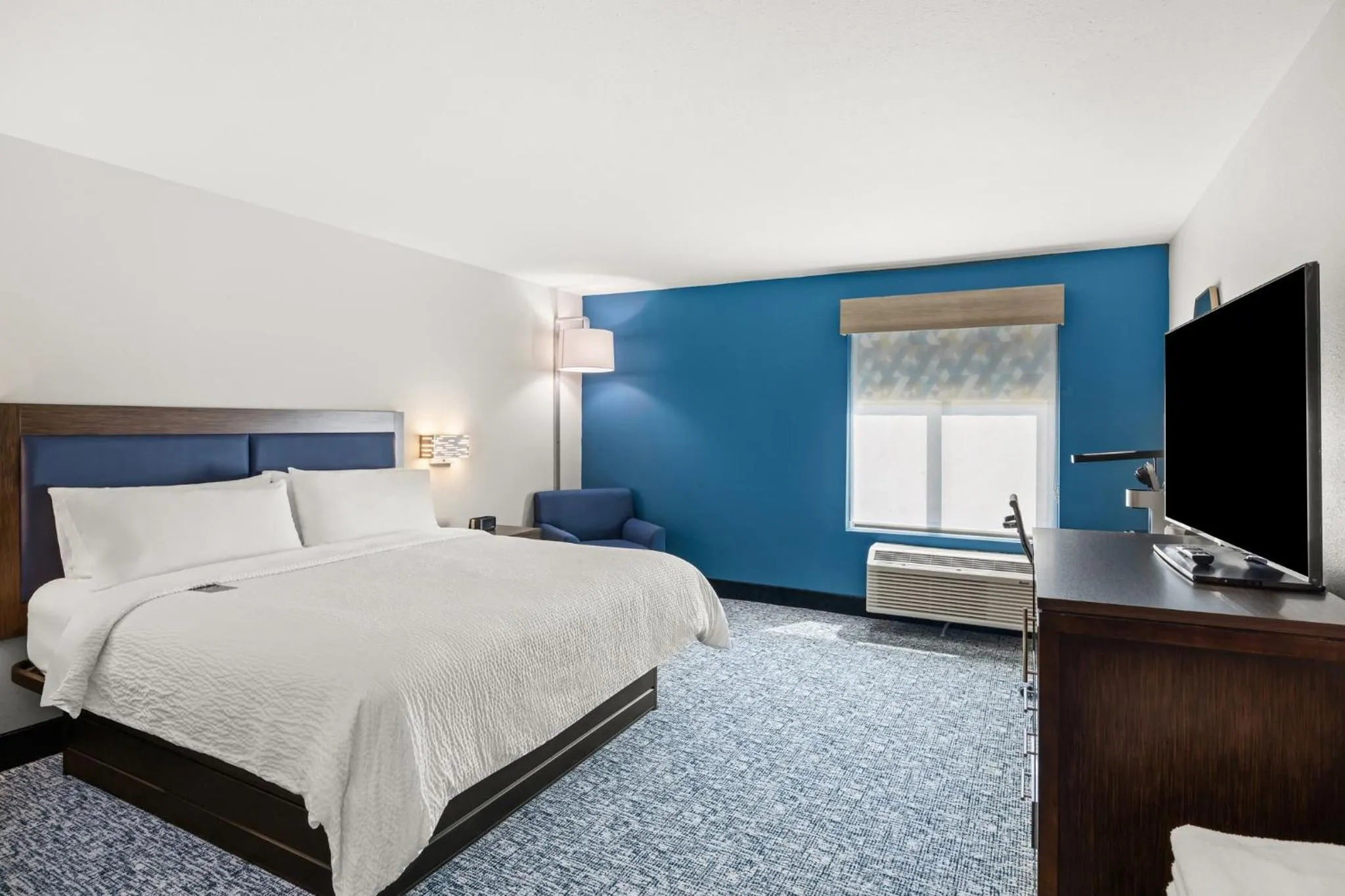 Photo of the whole room, Bed in Holiday Inn Express Asheville Woodfin by IHG