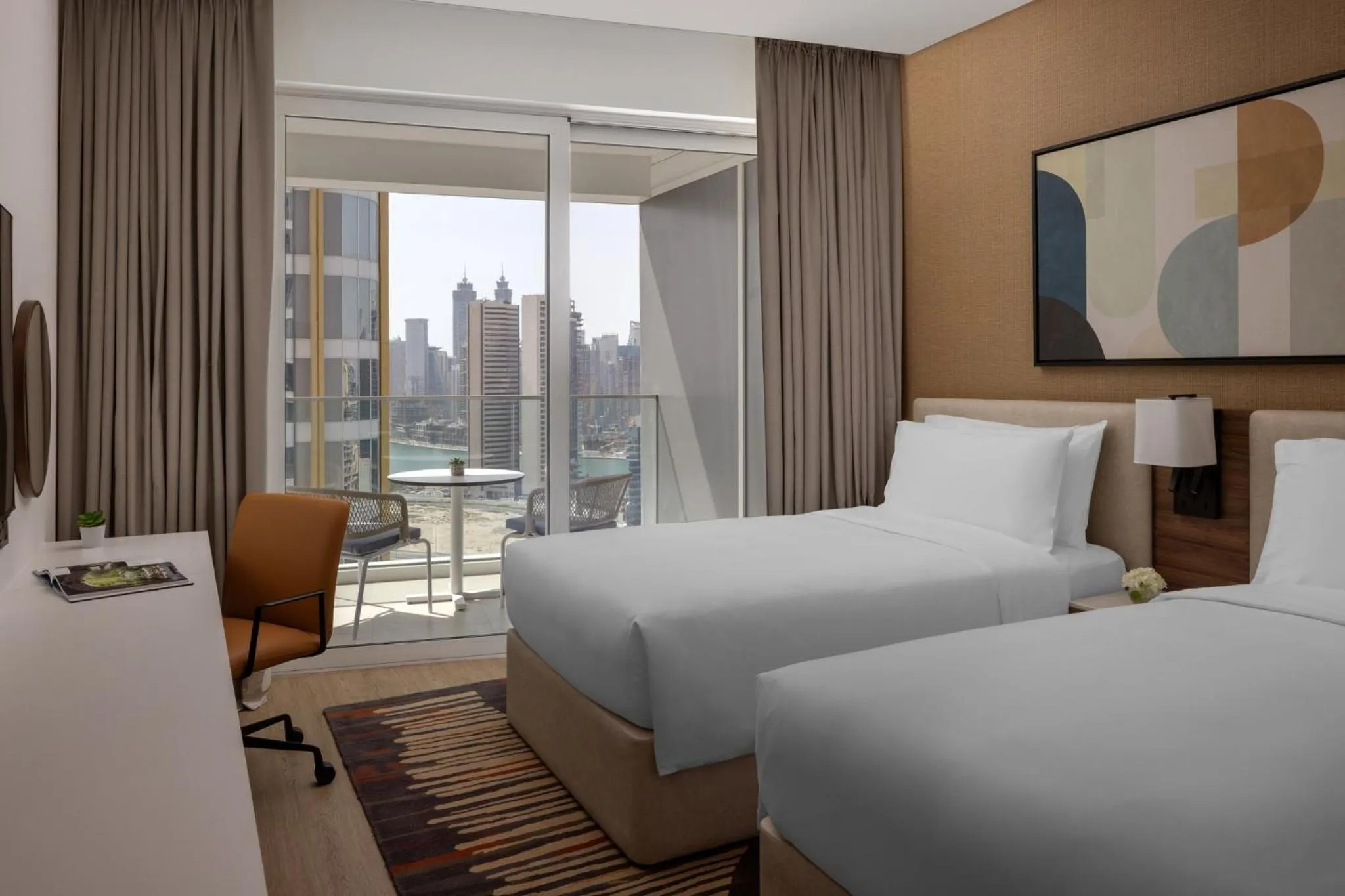 Photo of the whole room, Bed in Staybridge Suites Dubai Business Bay by IHG