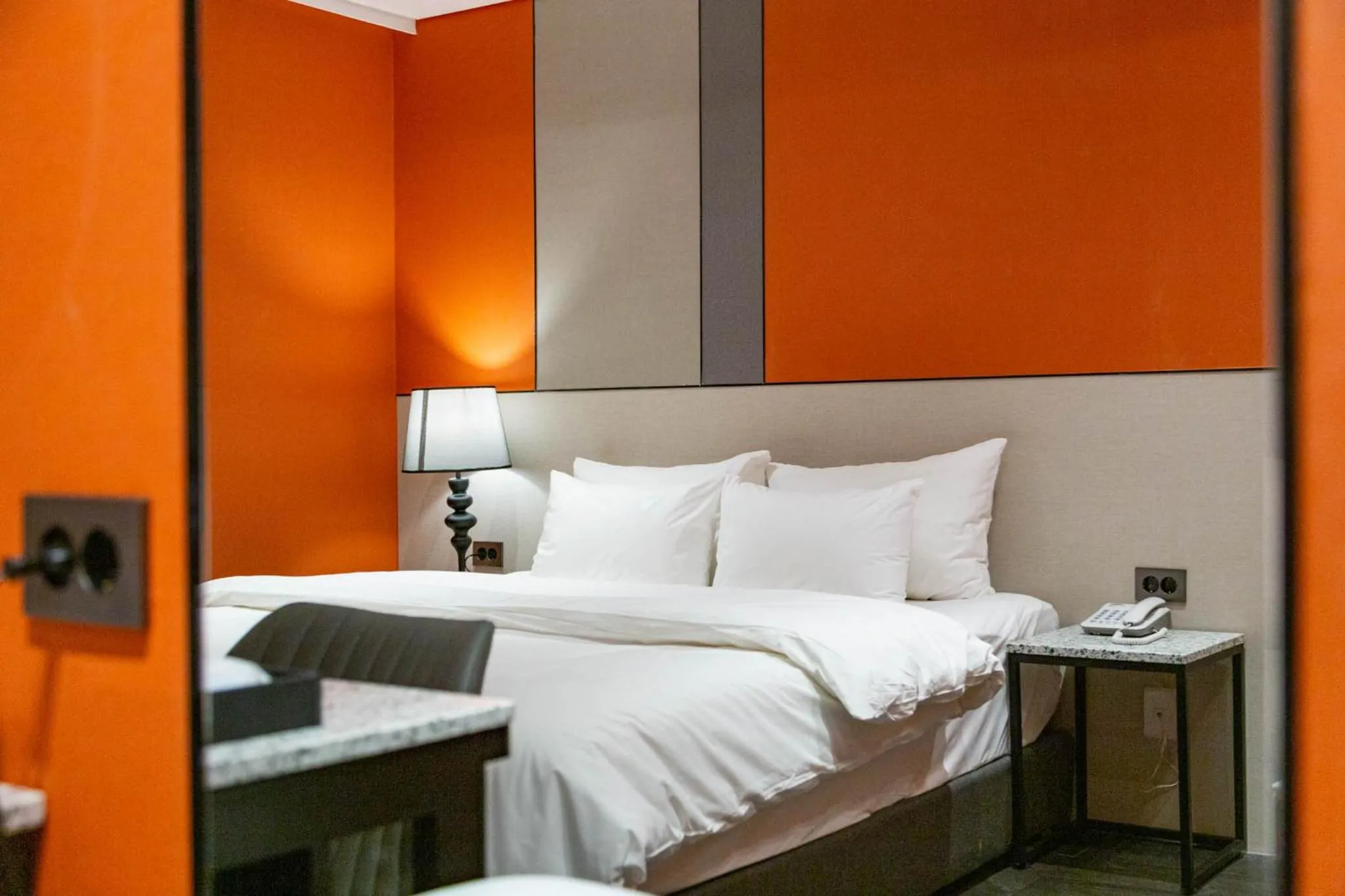 Bed in Jecheon The Wall Hotel