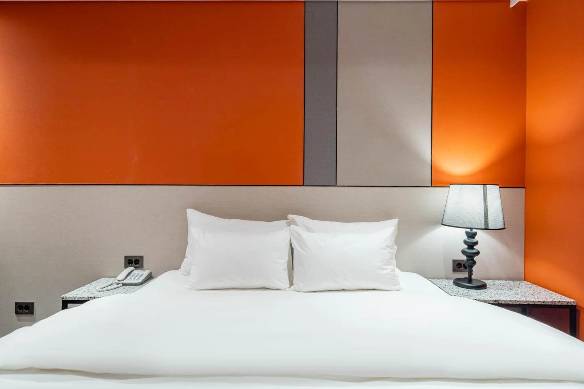 Bed in Jecheon The Wall Hotel