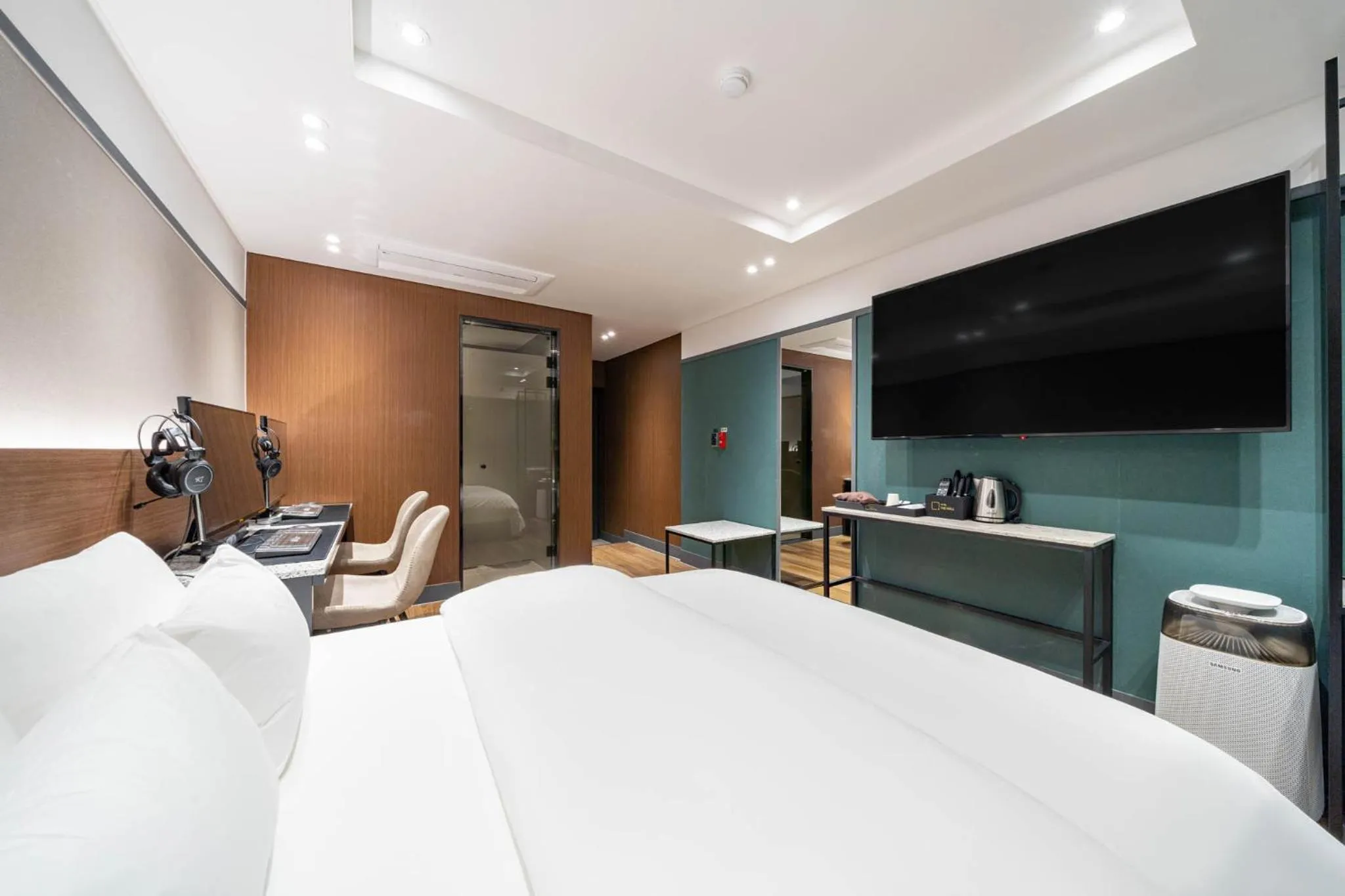 Bed in Jecheon The Wall Hotel