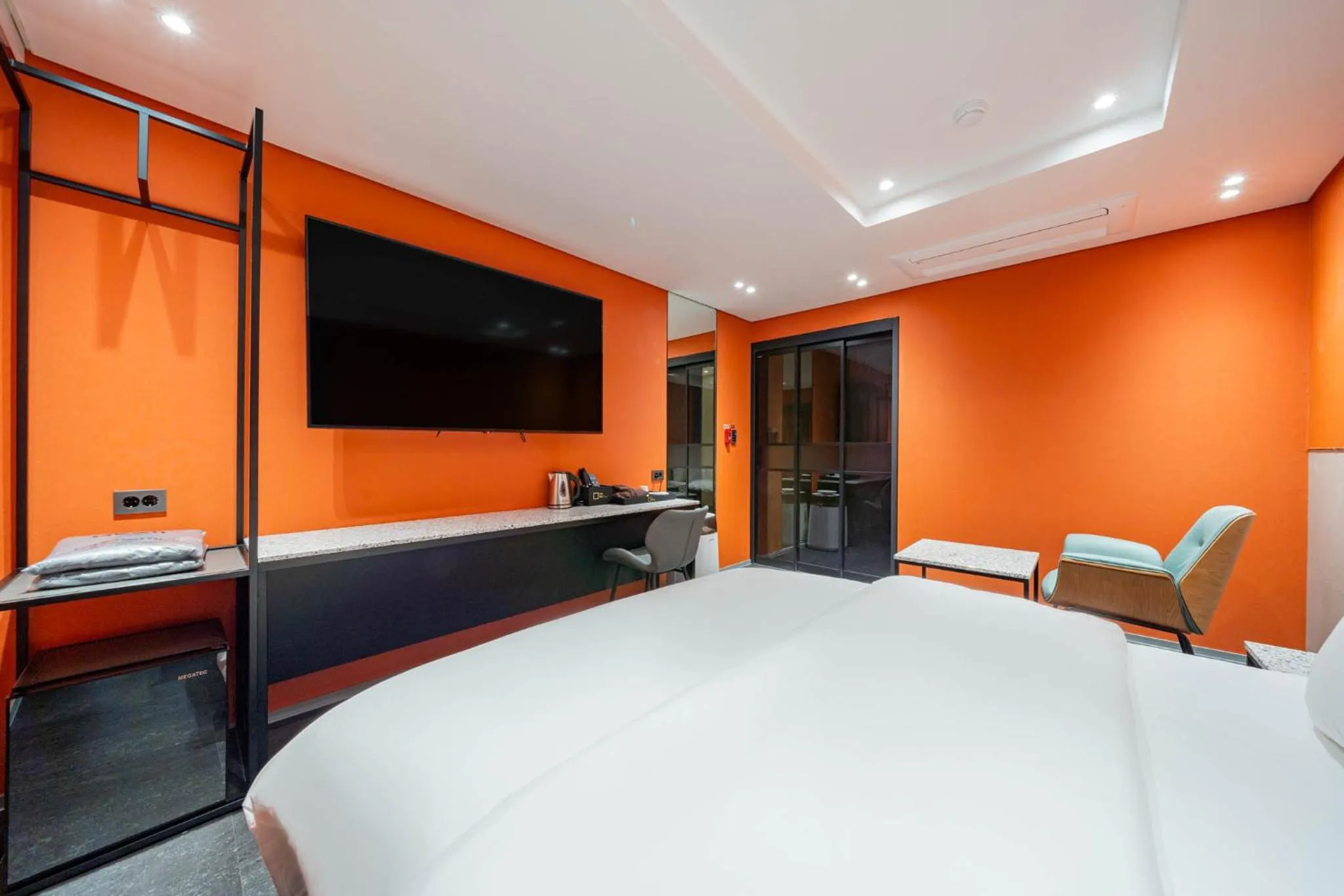 Bed in Jecheon The Wall Hotel