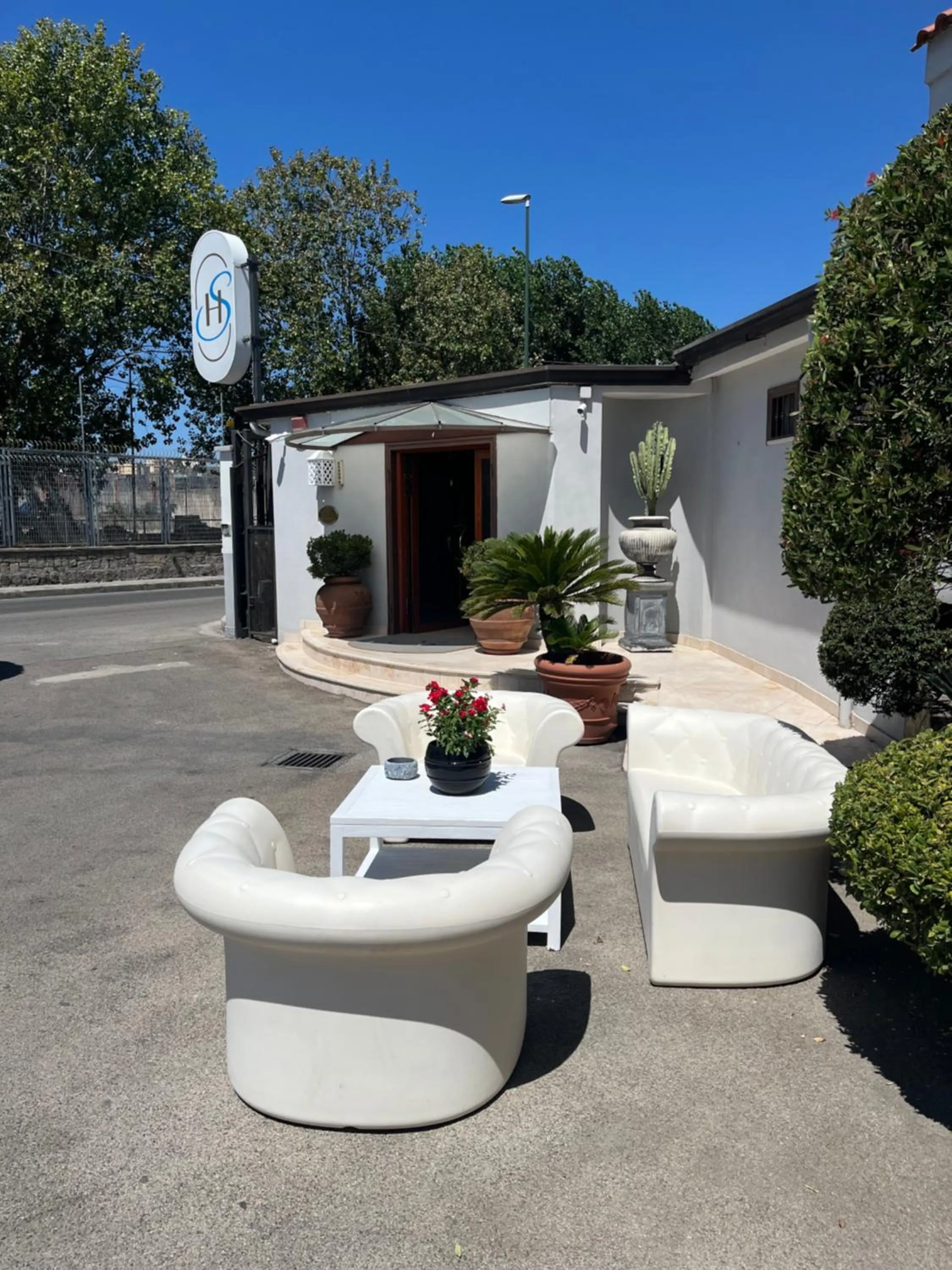 Property building in Hotel Serena