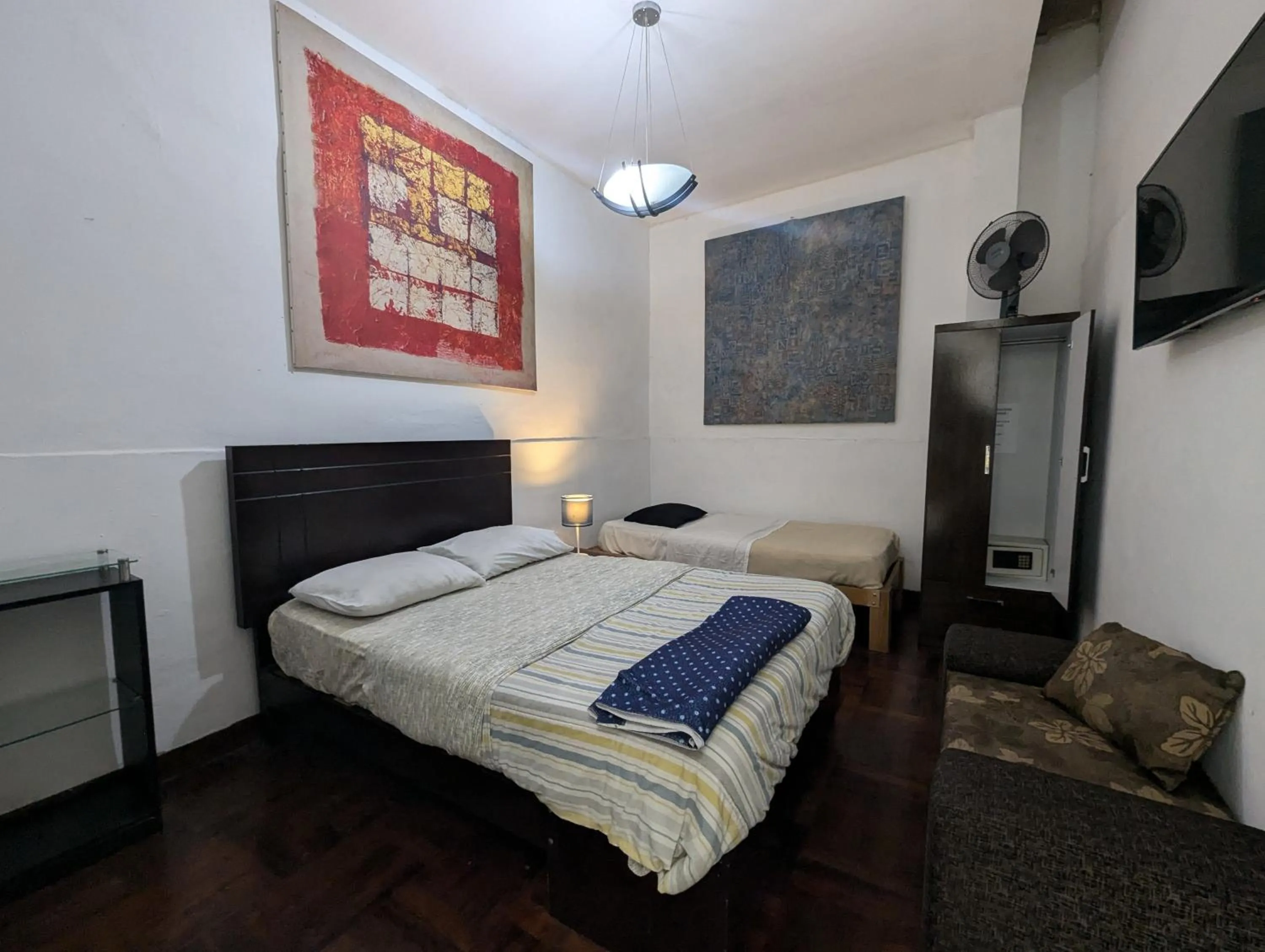 Bed in Hospedaje A Verde