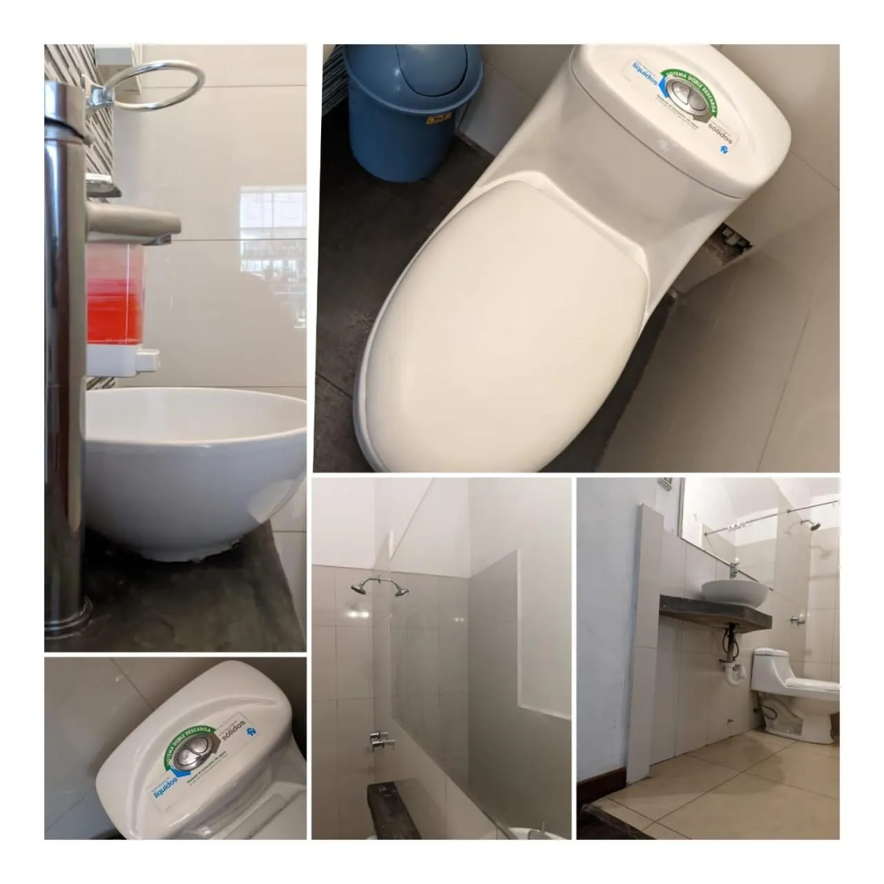 Bathroom in Hospedaje A Verde