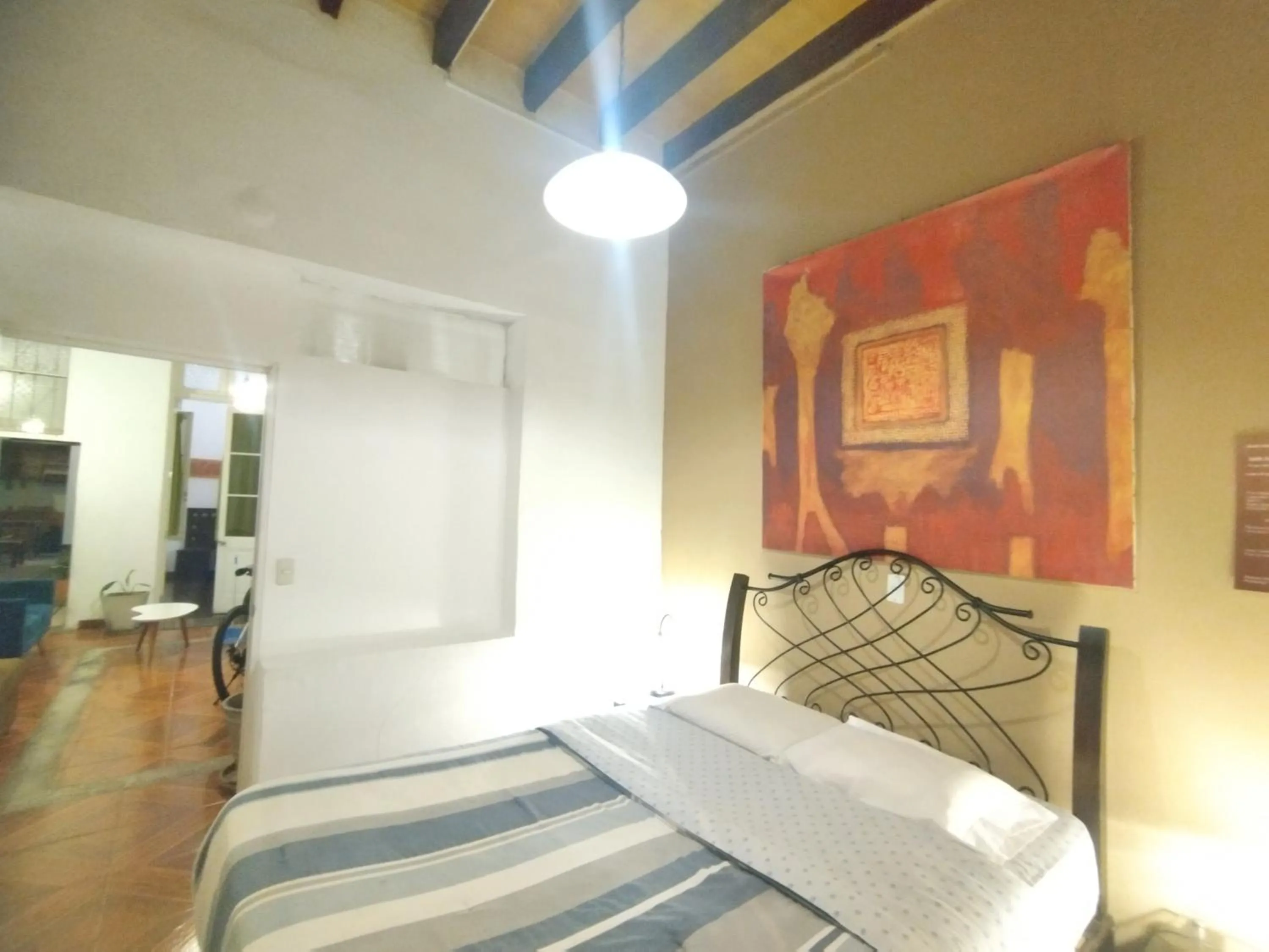 Bed in Hospedaje A Verde