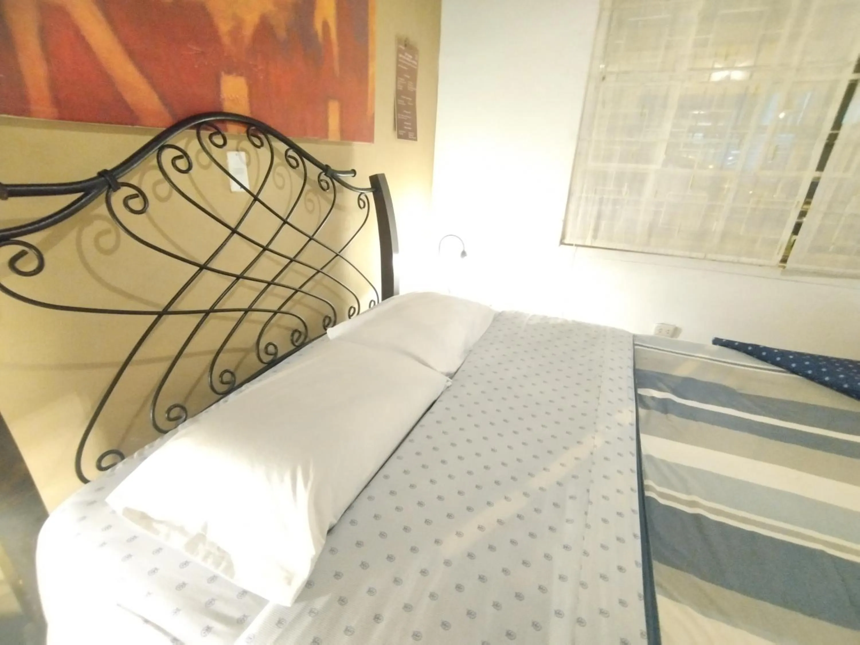 Bed in Hospedaje A Verde