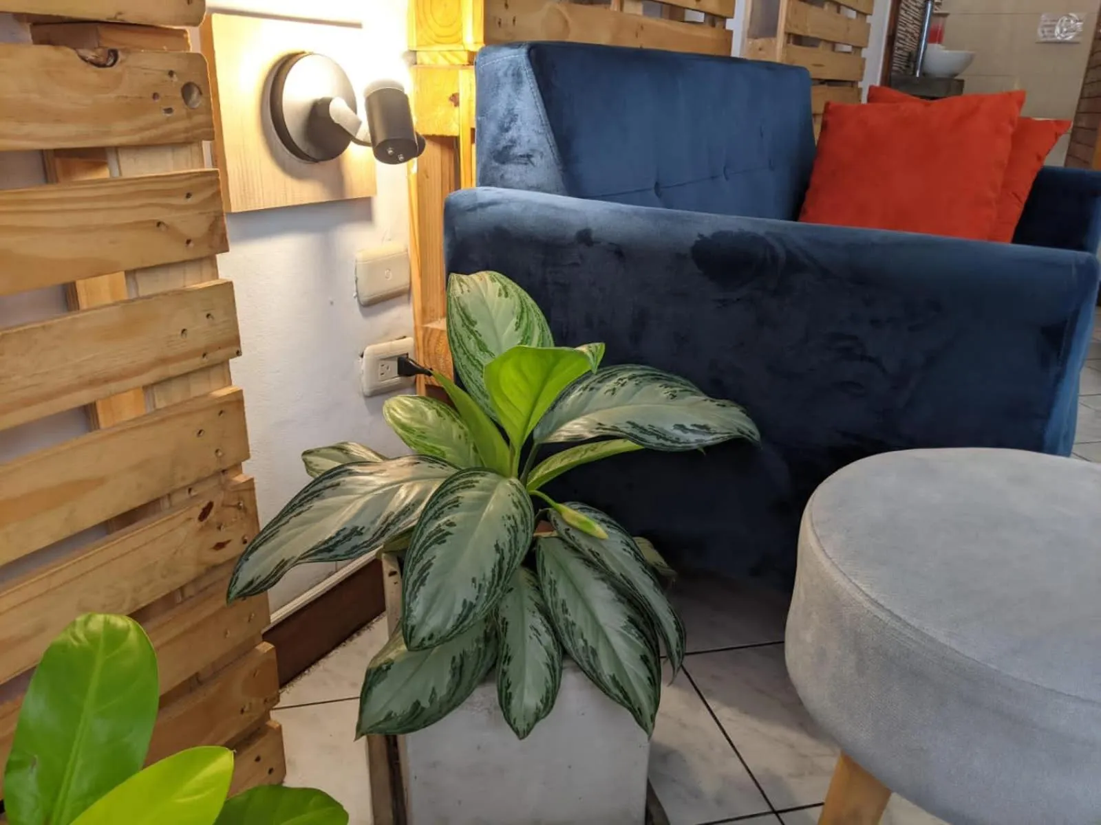 Living room in Hospedaje A Verde