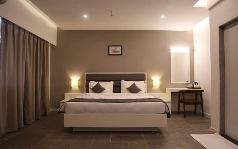 Bed in Hotel Dwarawata