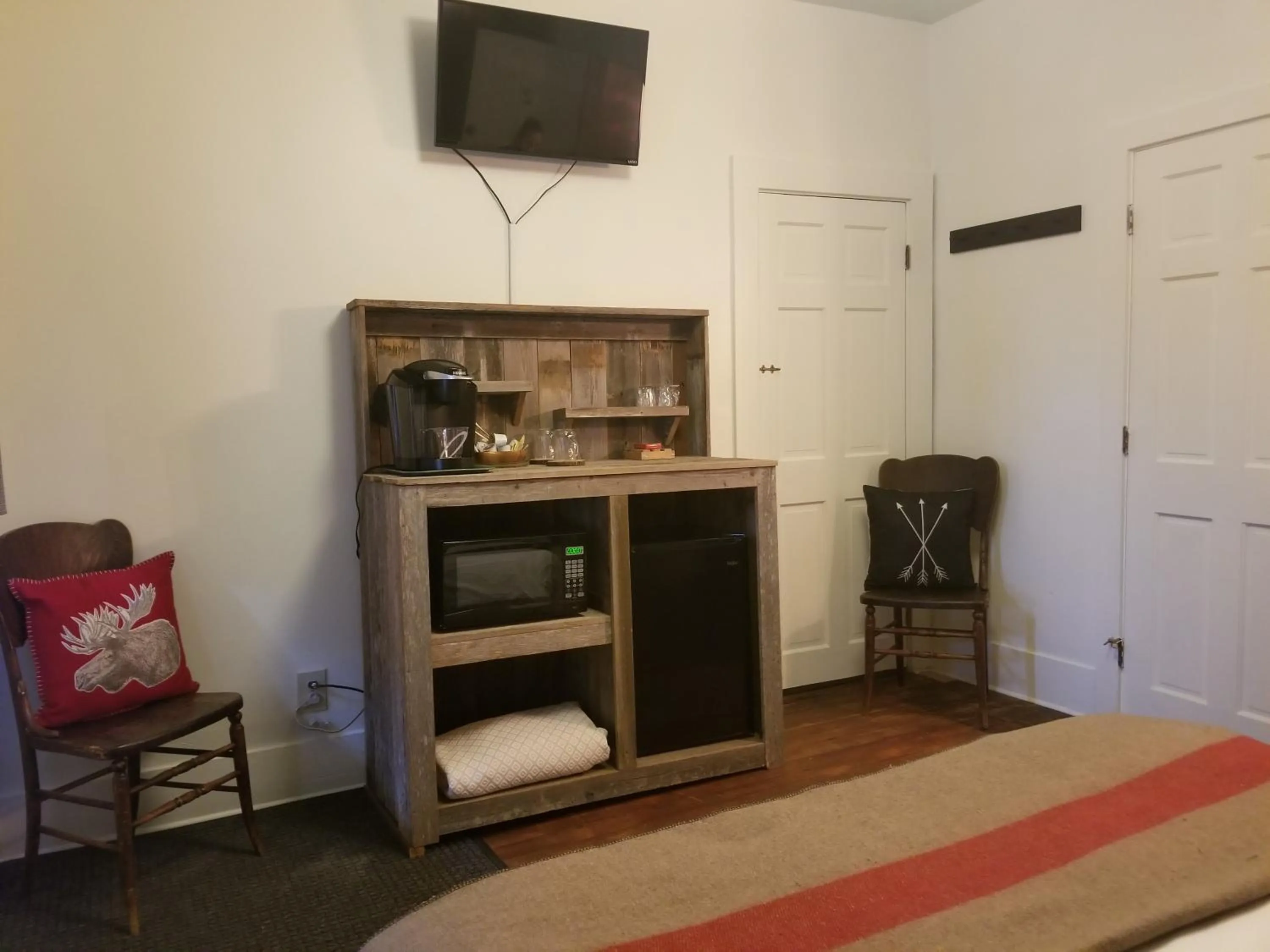 Bed in Mrs. Anderson's Lodging