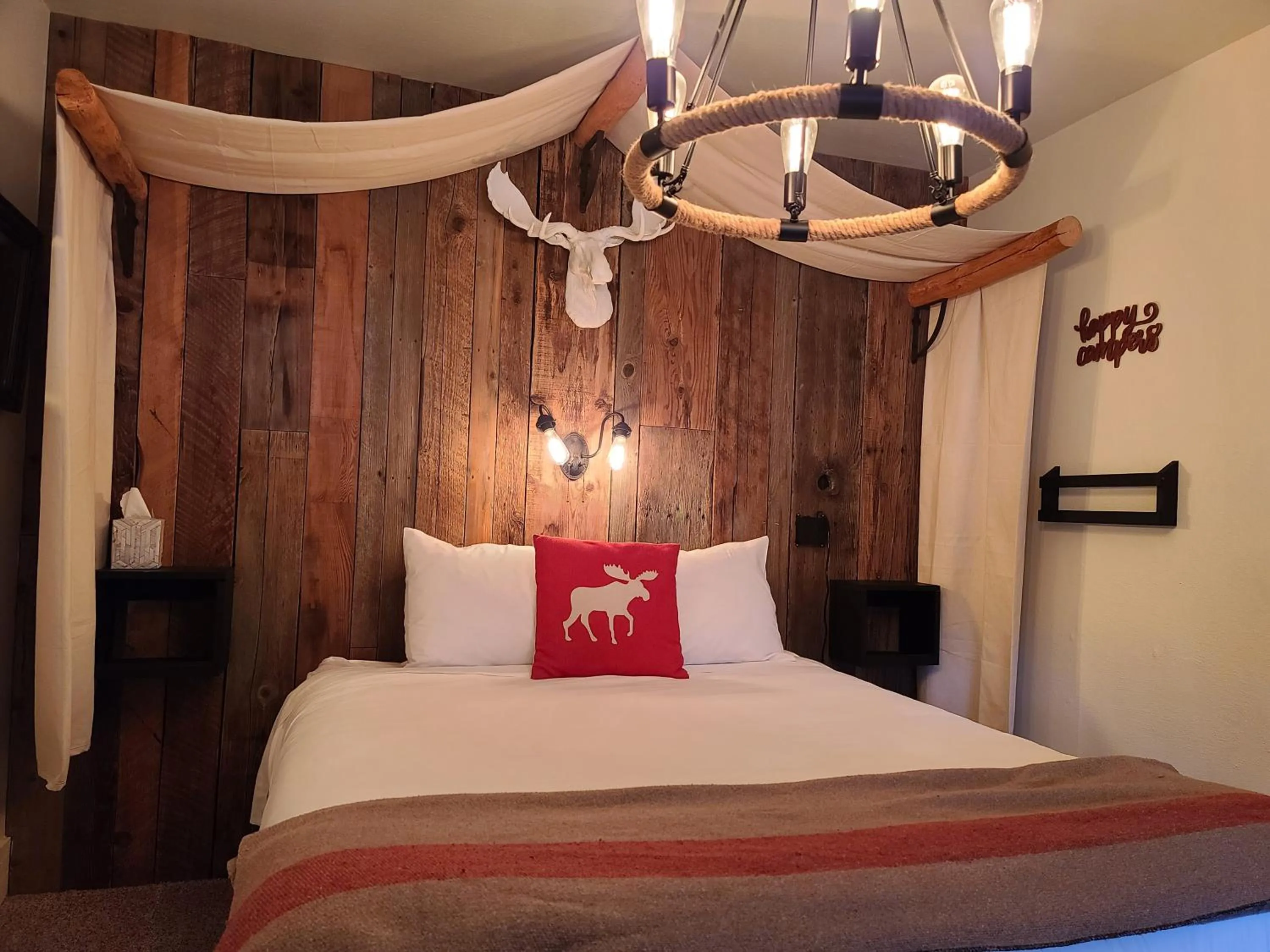 Bed in Mrs. Anderson's Lodging