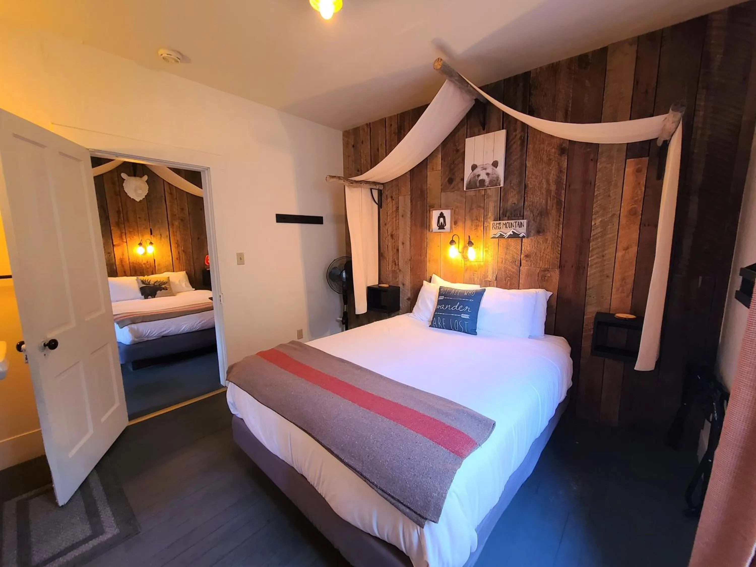 Bed in Mrs. Anderson's Lodging