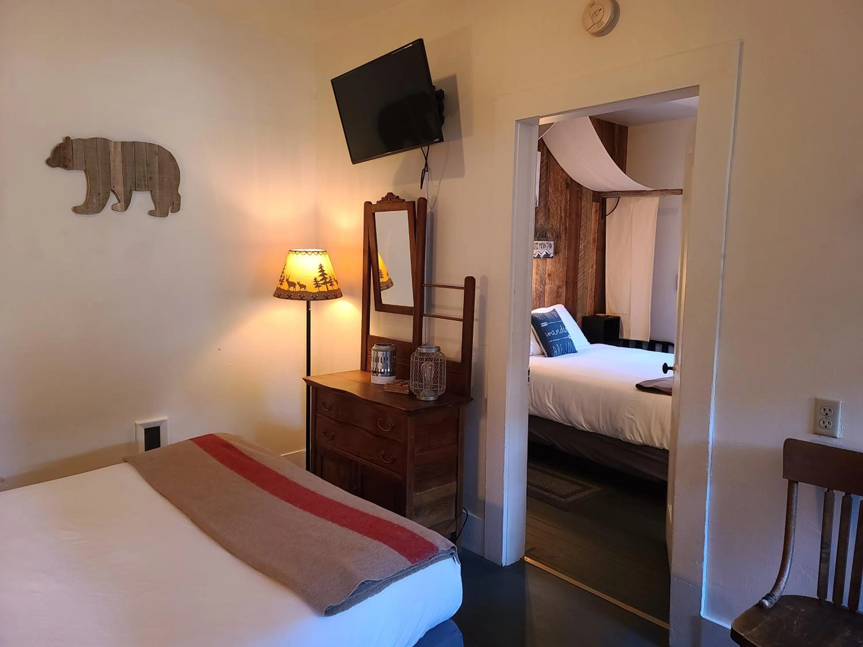 Bed in Mrs. Anderson's Lodging