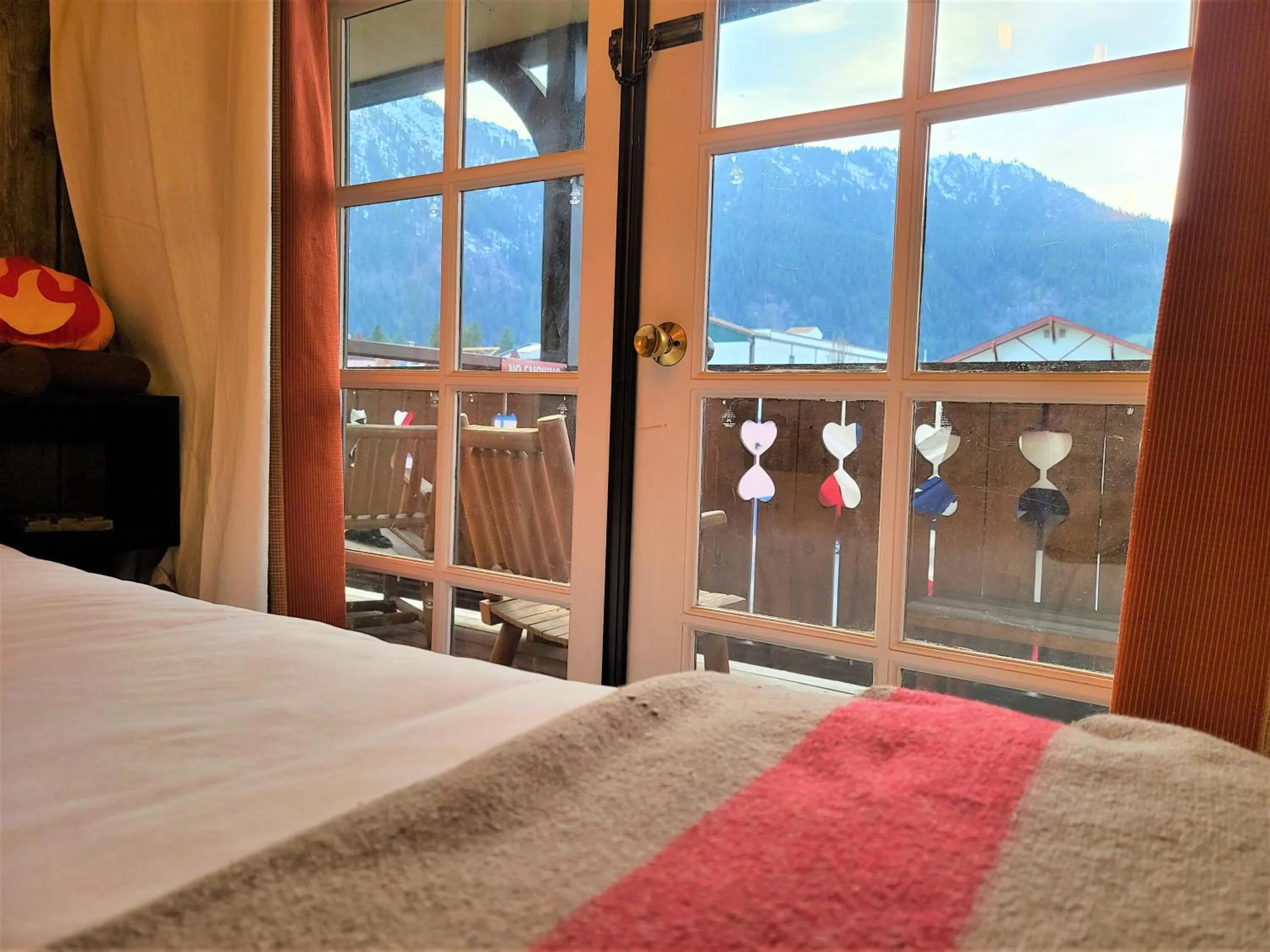 Bed in Mrs. Anderson's Lodging