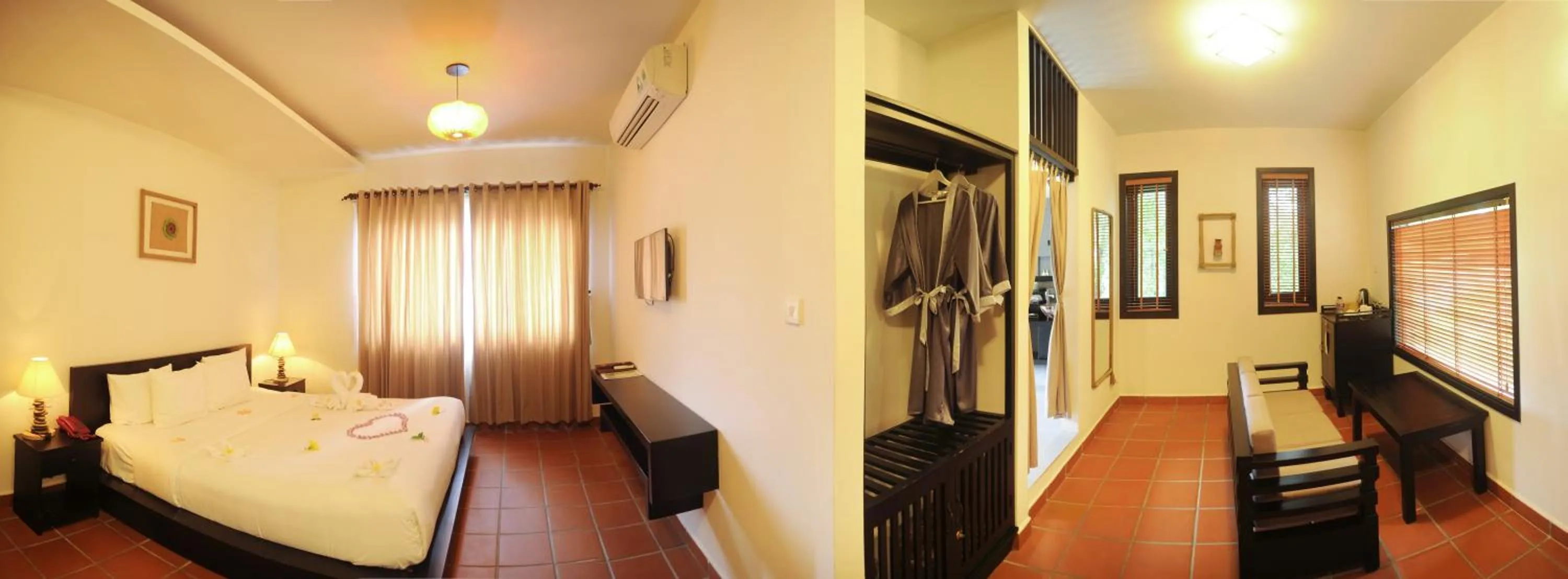 Bed in East West Villa