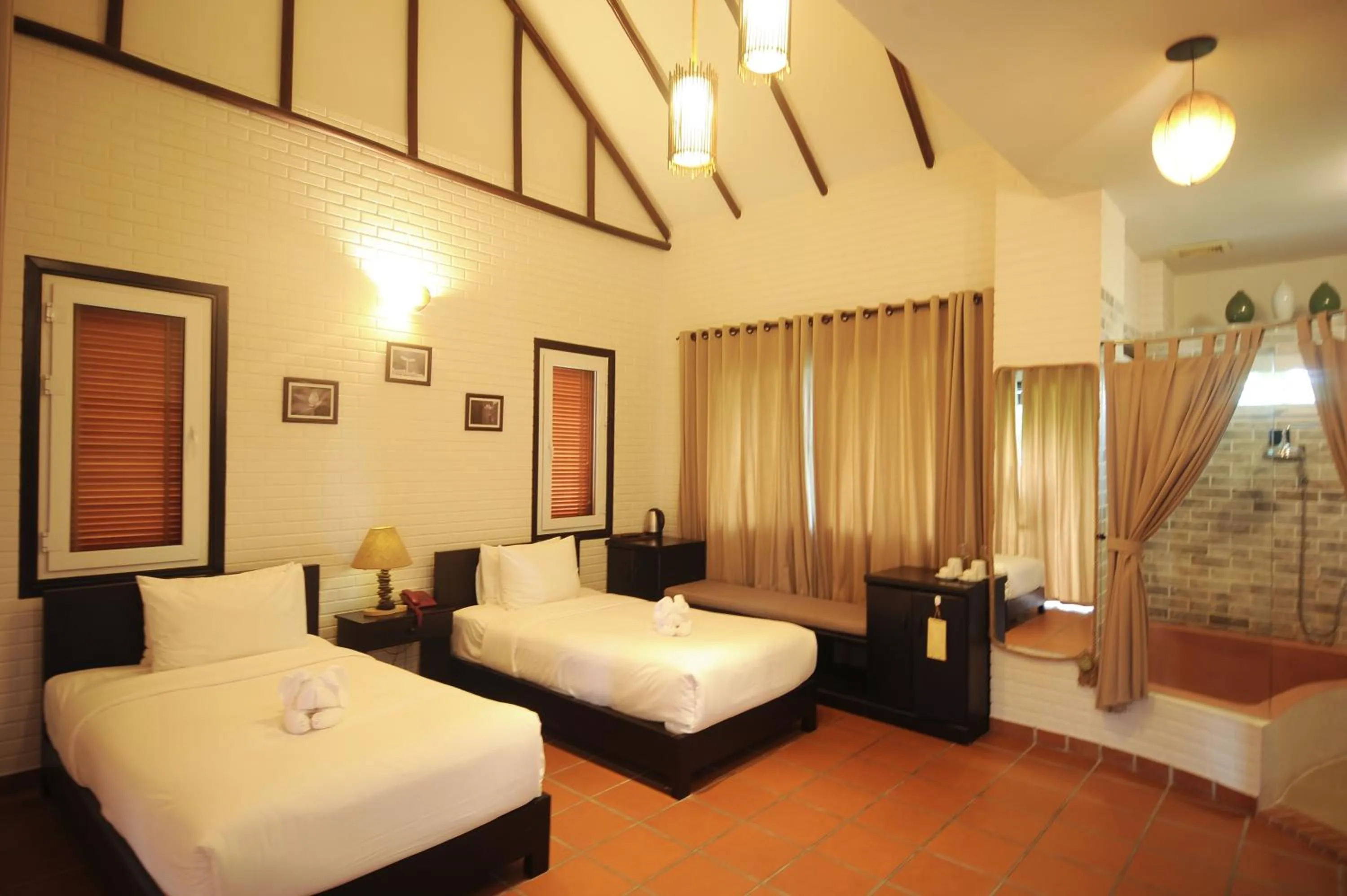 Bed in East West Villa