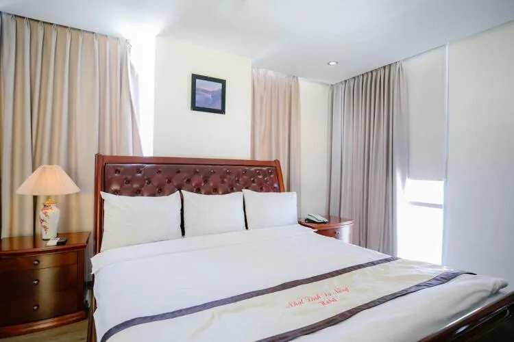 Bed in Nhat Linh Hotel & Suites Da Nang