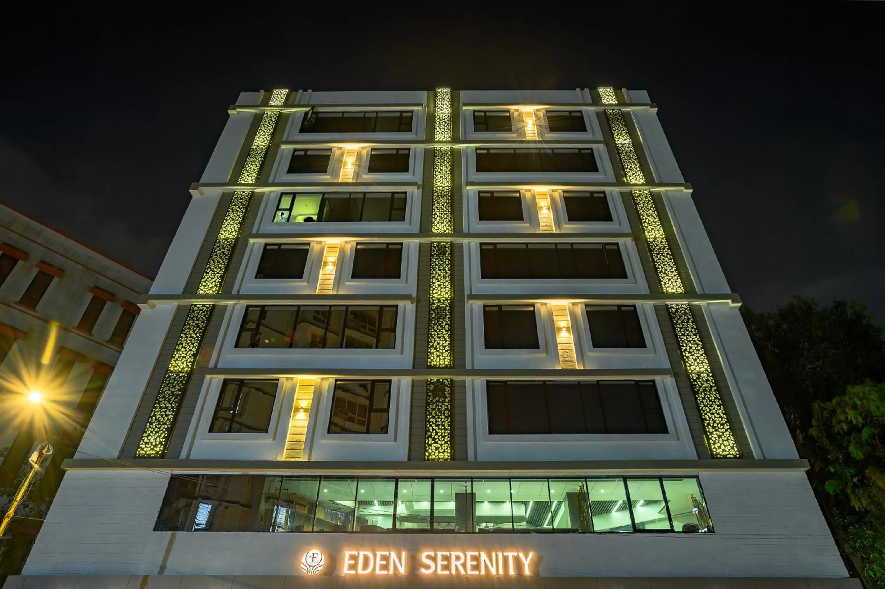 Property building in Hotel Eden Serenity