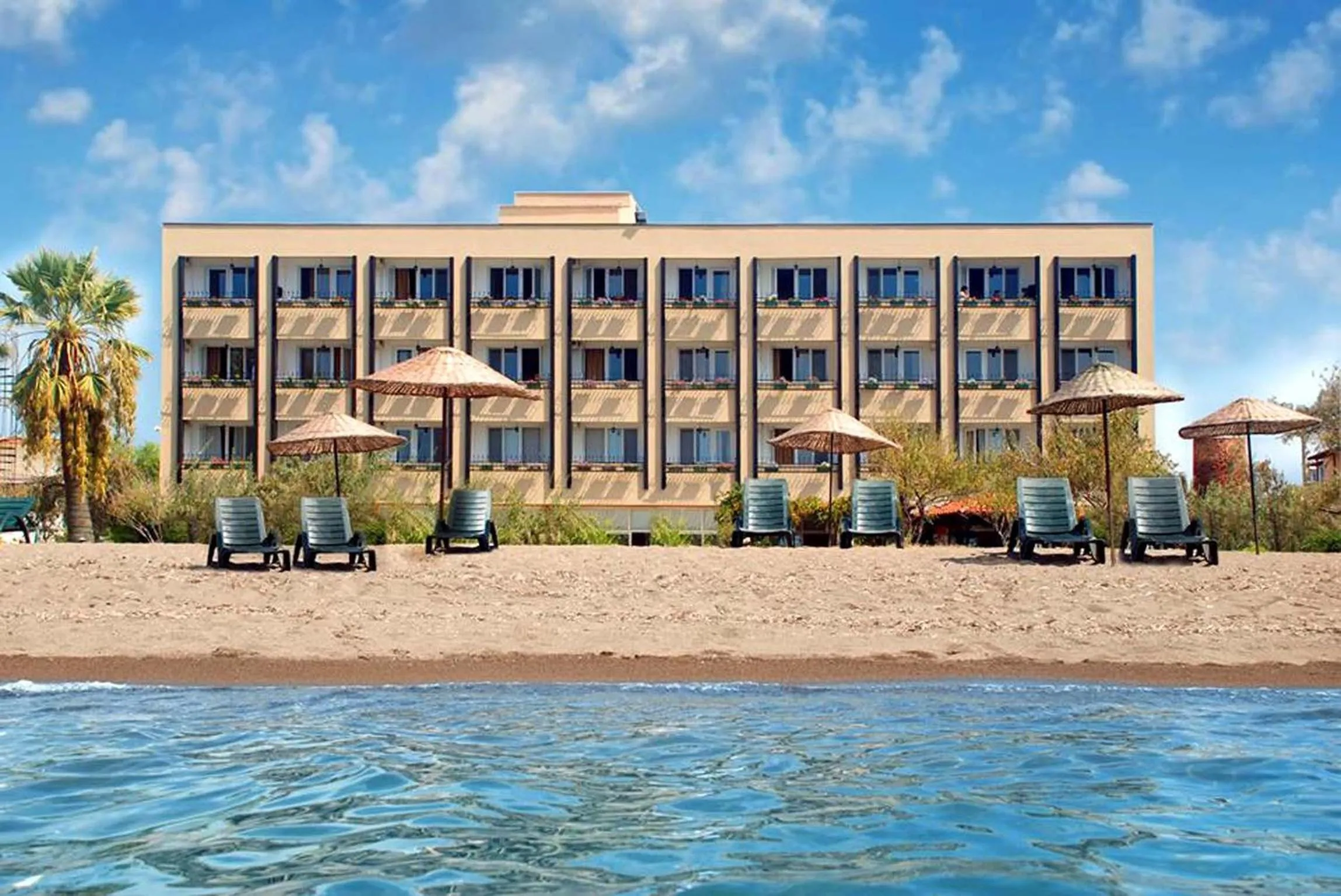 Facade/entrance in Sunset Hotel Dikili