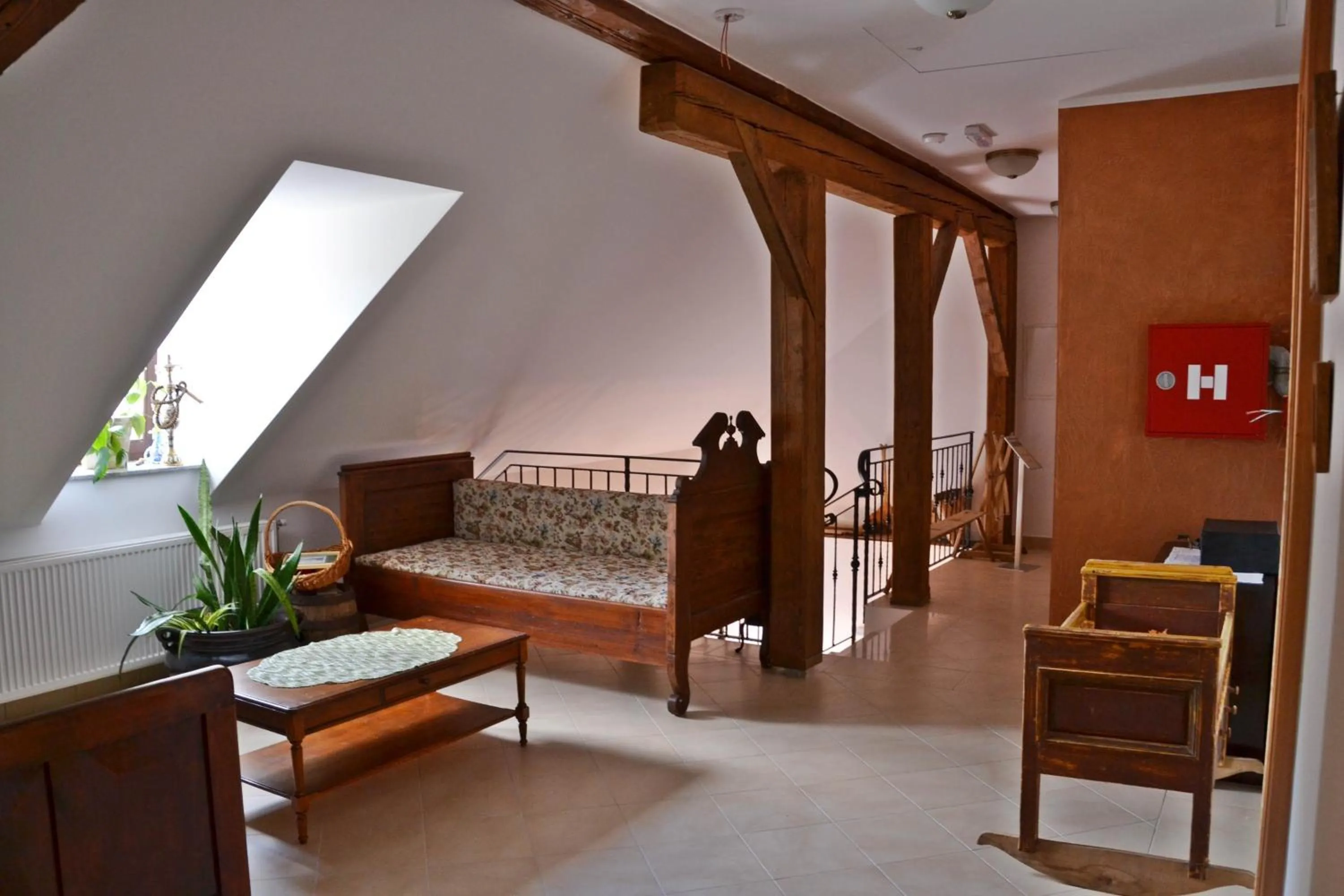 Communal lounge/ TV room in Guesthouse Bistra