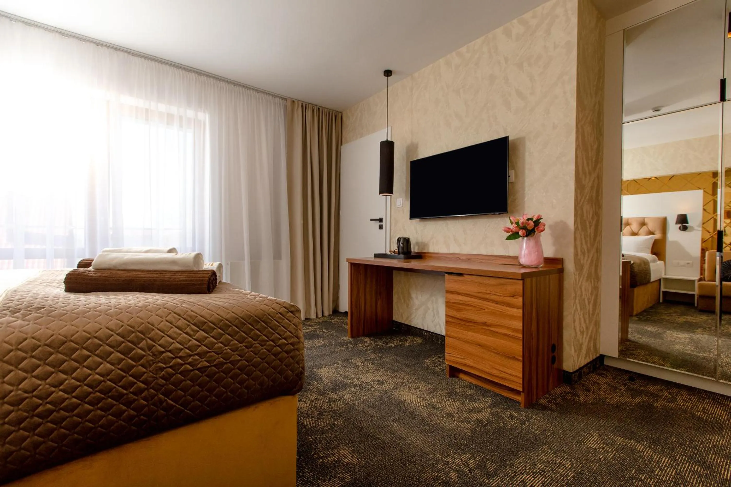 Bed in Promocje Amber Park Spa