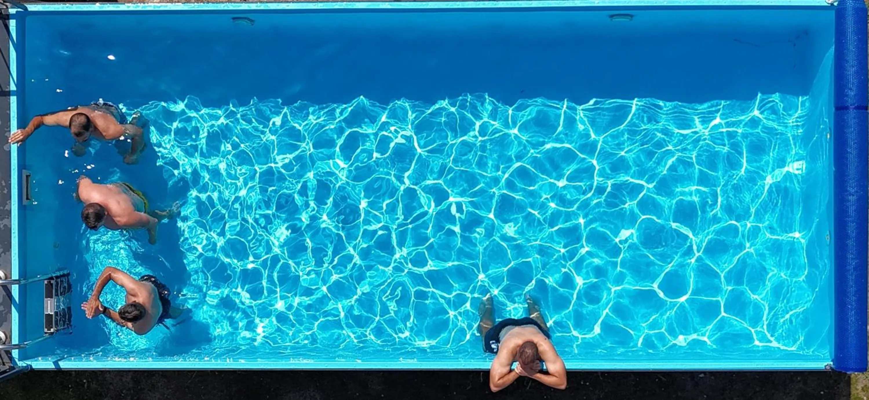 Swimming pool in Promocje Amber Park Spa
