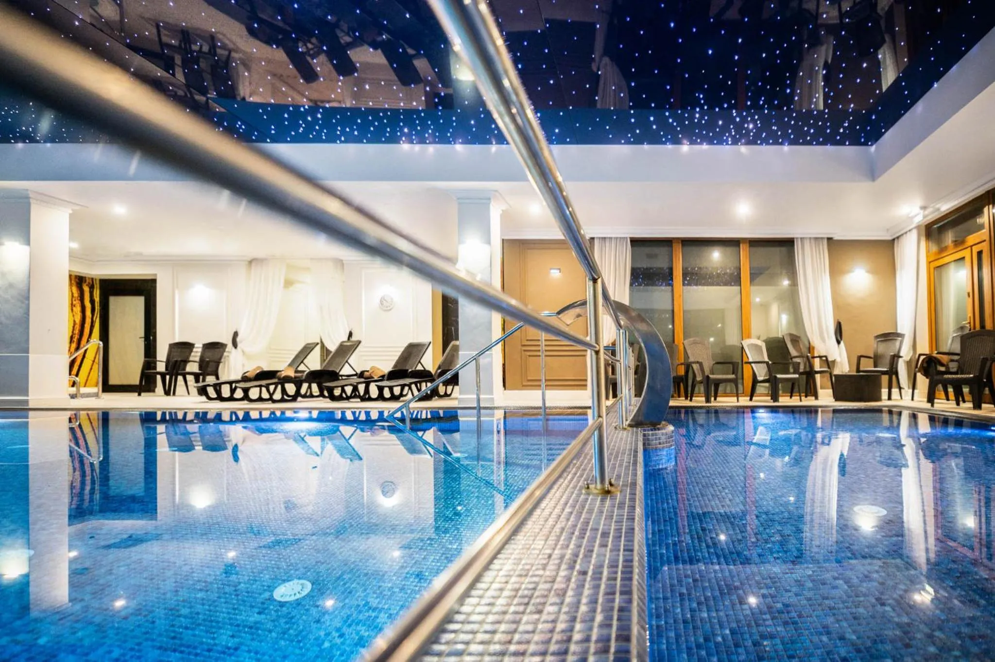 Pool view in Promocje Amber Park Spa