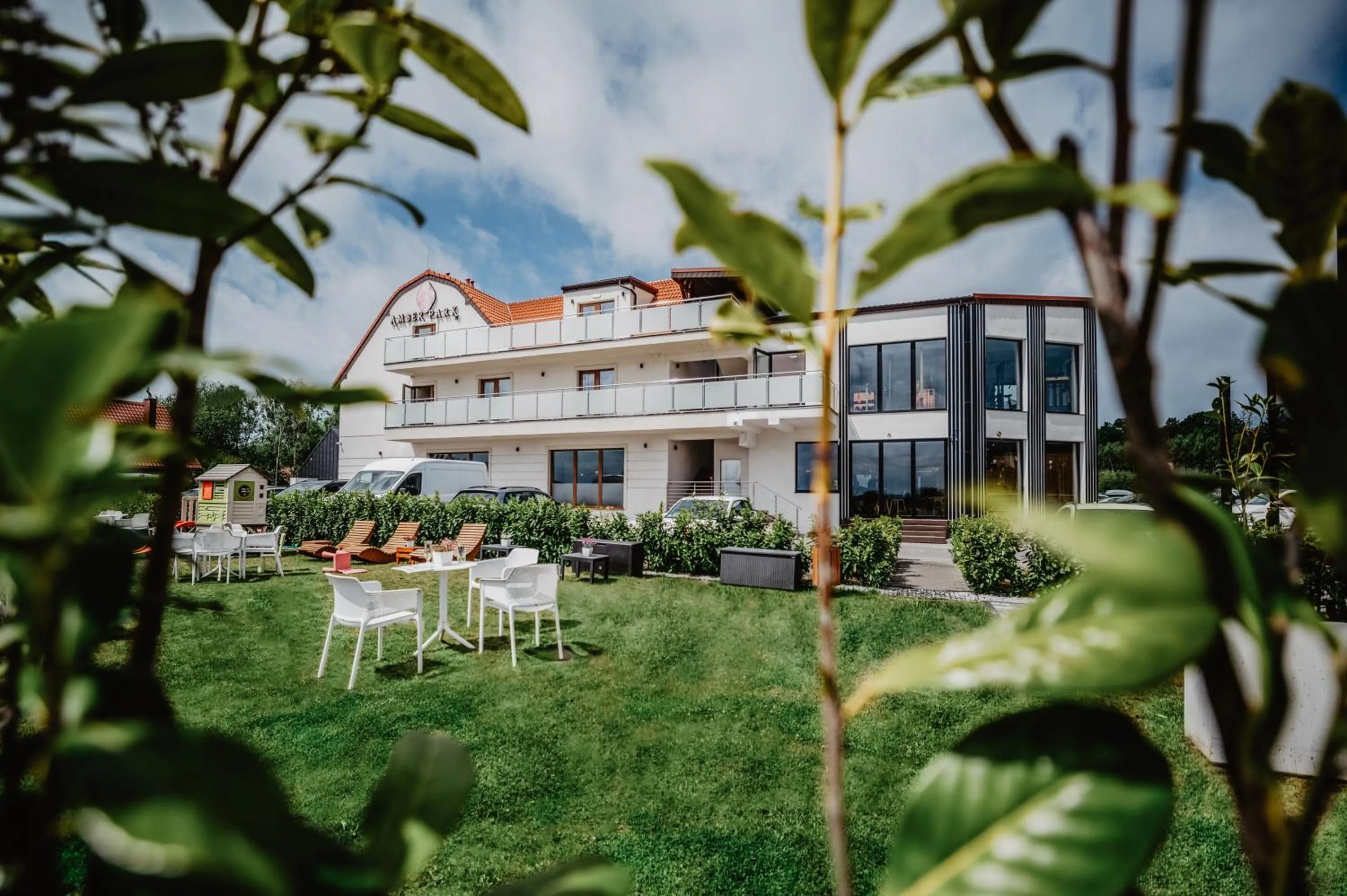Balcony/Terrace in Promocje Amber Park Spa