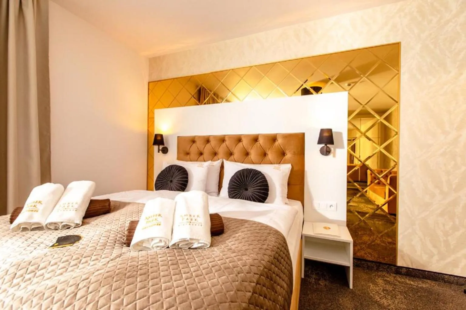 Bed in Promocje Amber Park Spa